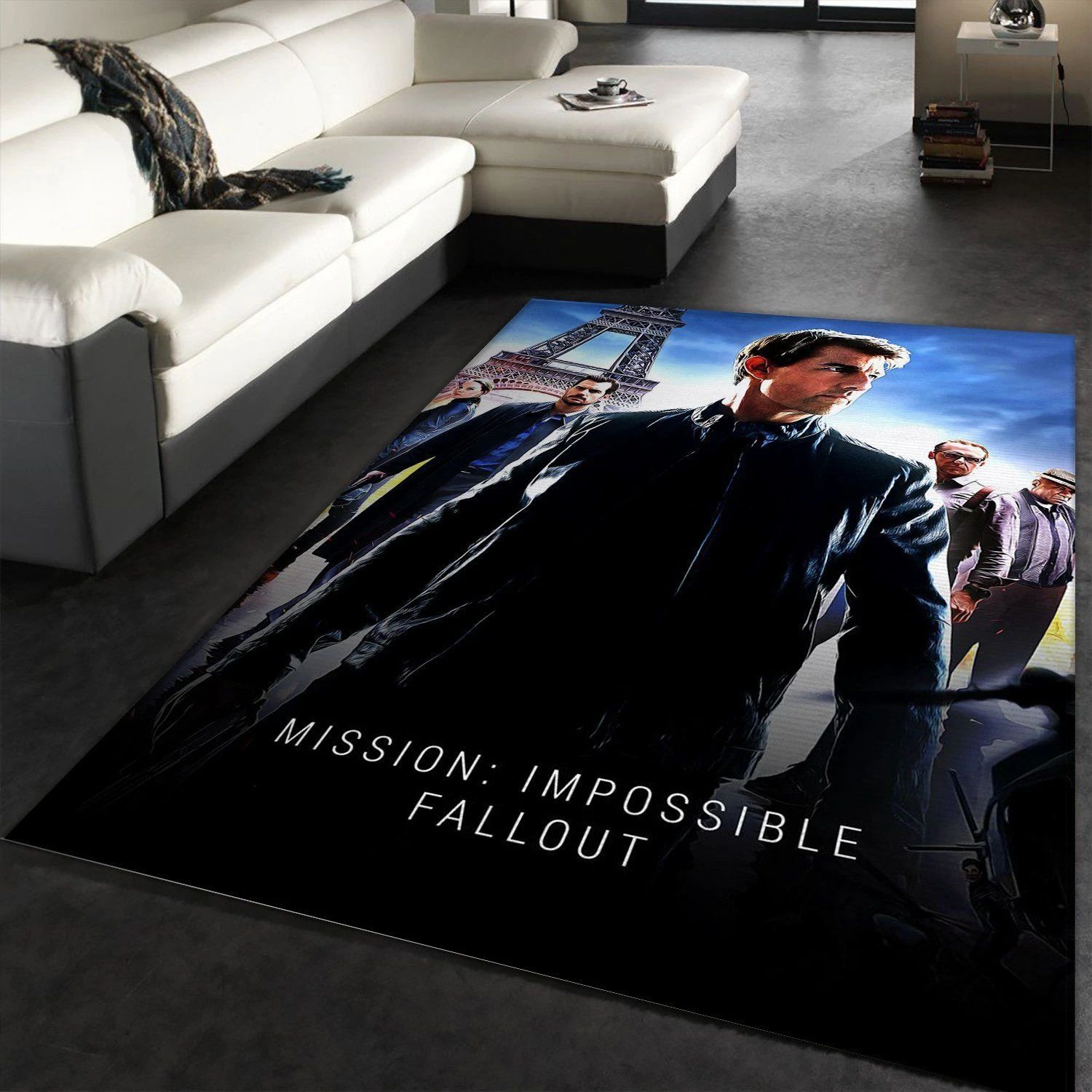 Mission Impossible Fallout Area Rug Movie Rug Home US Decor - Indoor Outdoor Rugs