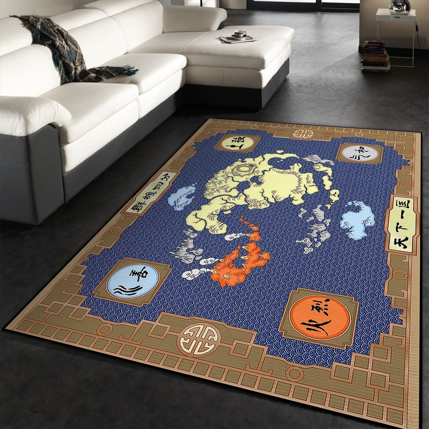 World of Avatar Area Rugs Anime Movies Living Room Carpet FN181224 Local Brands Floor Decor The US Decor - Indoor Outdoor Rugs