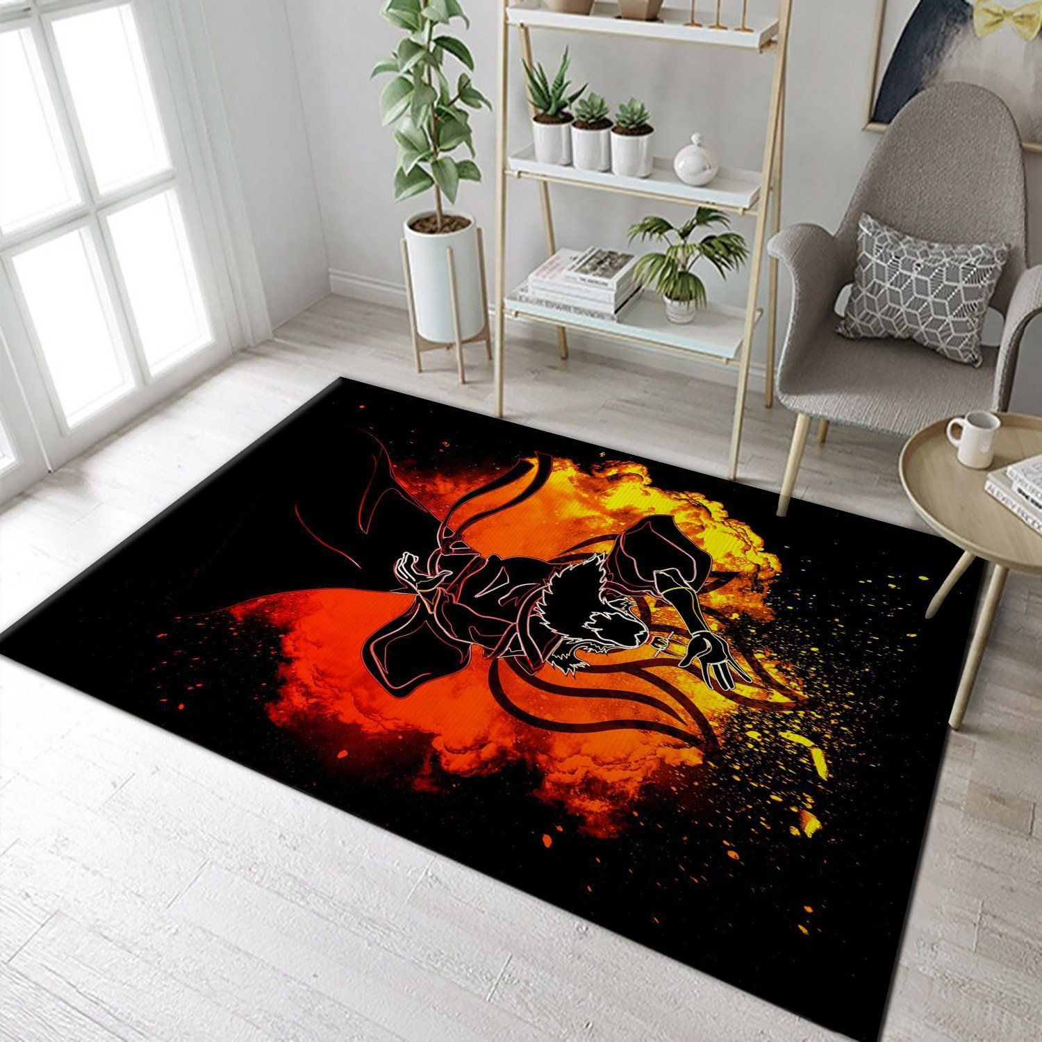 Soul Of The Firebending Area Rug, Living room and bedroom Rug, Christmas Gift US Decor - Indoor Outdoor Rugs