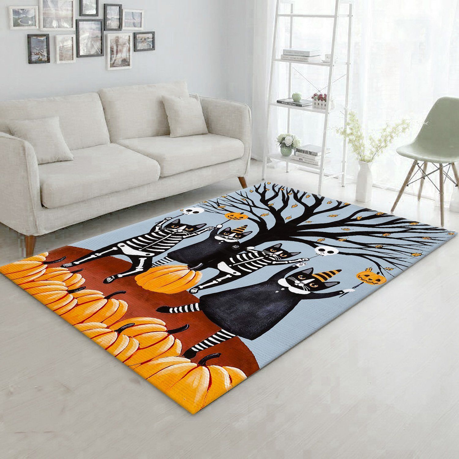 Cat Halloween HM230806M Rug The US Decor - Indoor Outdoor Rugs