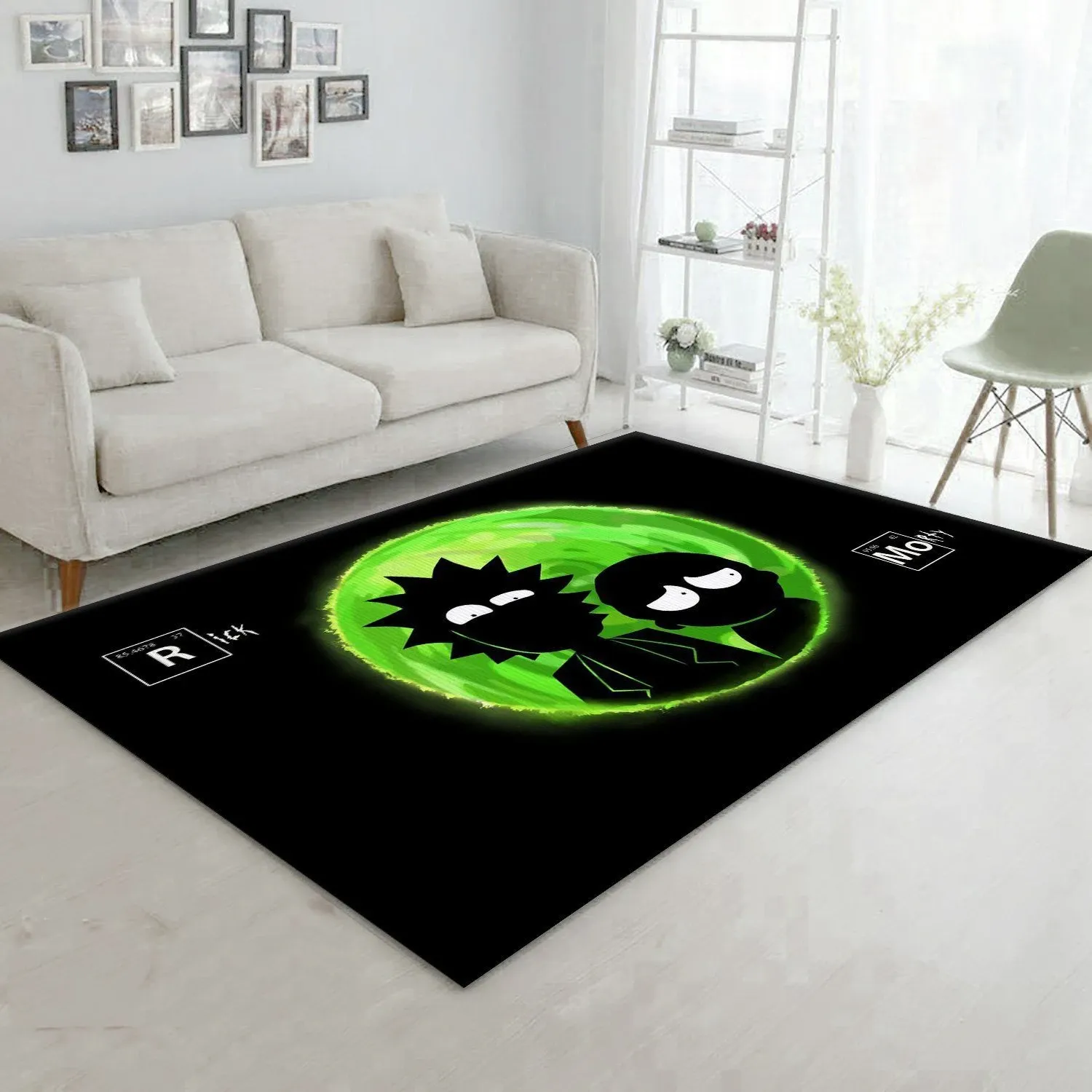 Rick And Morty 01 Area Rug For Christmas Bedroom Rug Home Decor Floor Decor - Indoor Outdoor Rugs