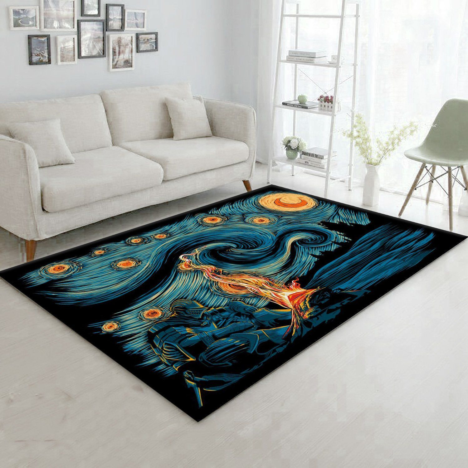 Starry Souls Area Rug Carpet, Kitchen Rug, Family Gift US Decor - Indoor Outdoor Rugs