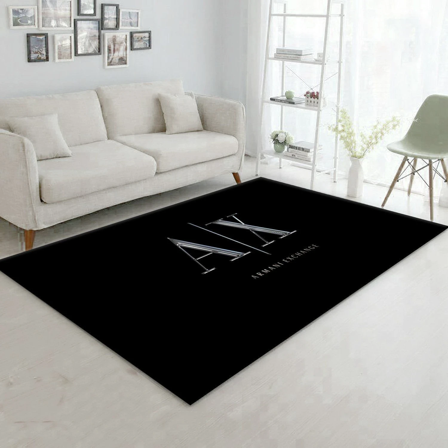 Armani Area Rug Living Room Rug Family Gift US Decor - Indoor Outdoor Rugs