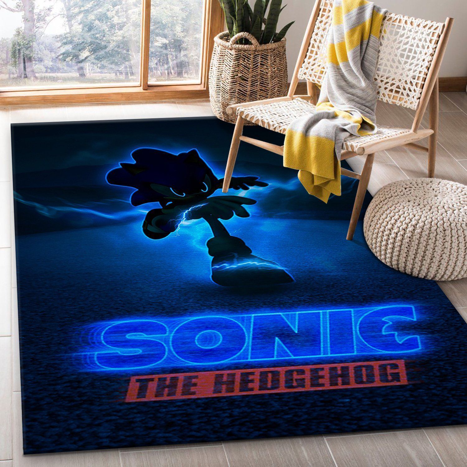 Abhay Parmar Sonic Area Rug For Christmas, Kitchen Rug, Floor Decor - Indoor Outdoor Rugs