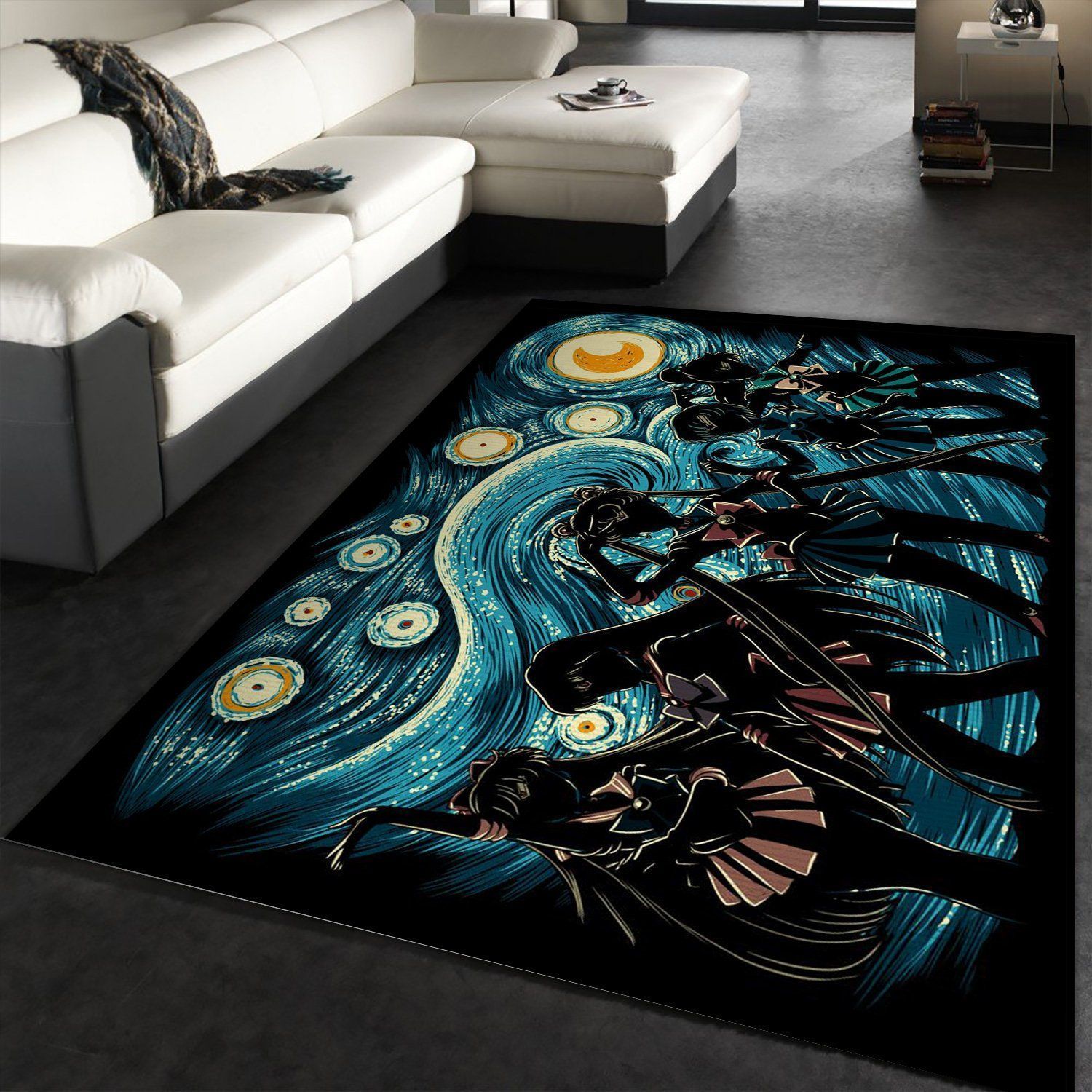 Sailors Night Area Rug, Living room and bedroom Rug, Home US Decor - Indoor Outdoor Rugs