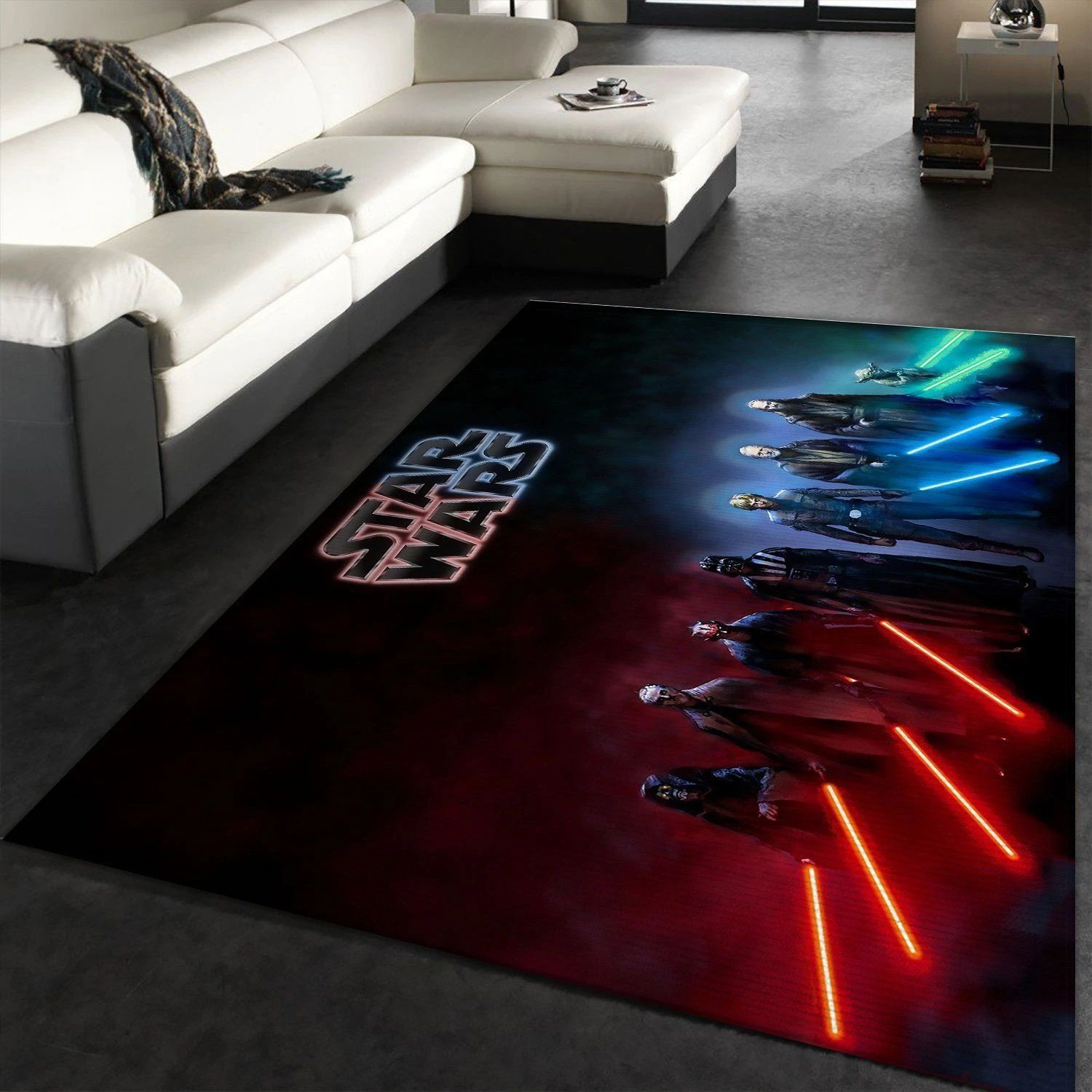 Star Wars Area Rugs Movies Fans Living Room Carpet SW71224 Local Brands Floor Decor The US Decor - Indoor Outdoor Rugs