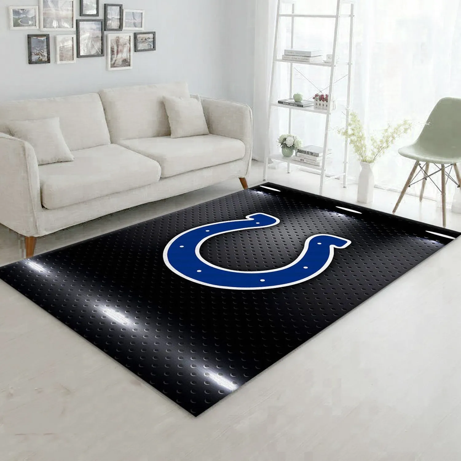 Indianapolis Colts Nfl Area Rug Bedroom Rug Home US Decor - Indoor Outdoor Rugs