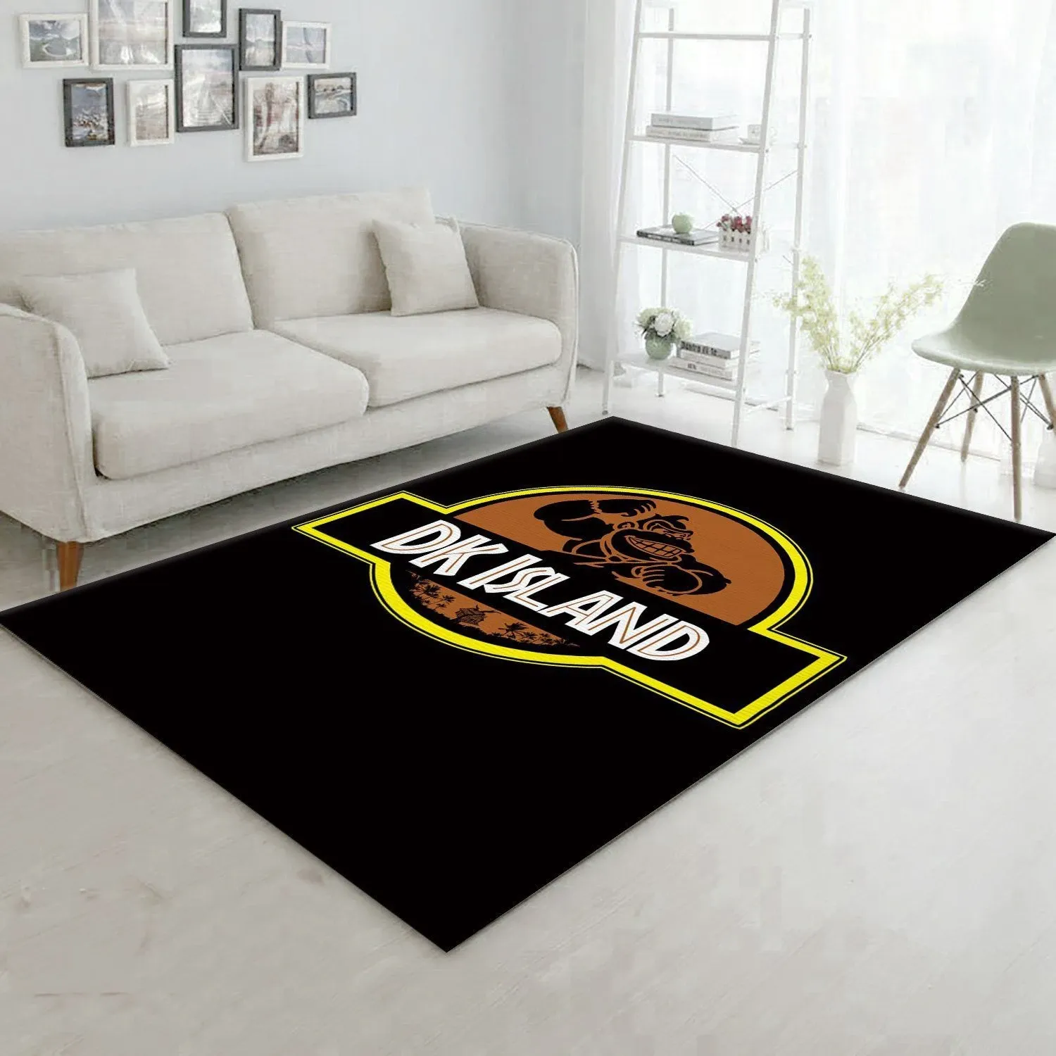 A Parody Inspired By The Game Donkey Kong Country I Area Rug Carpet, Gift for fans, Home Decor Floor Decor - Indoor Outdoor Rugs