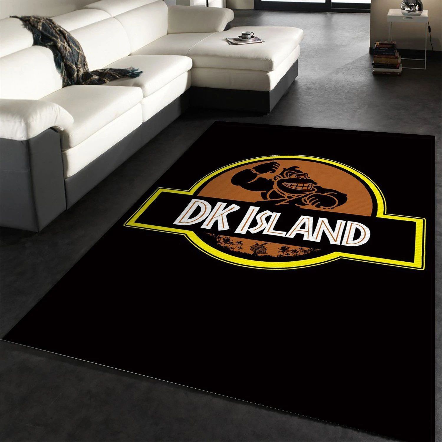 A Parody Inspired By The Game Donkey Kong Country I Area Rug Carpet, Gift for fans, Home Decor Floor Decor - Indoor Outdoor Rugs