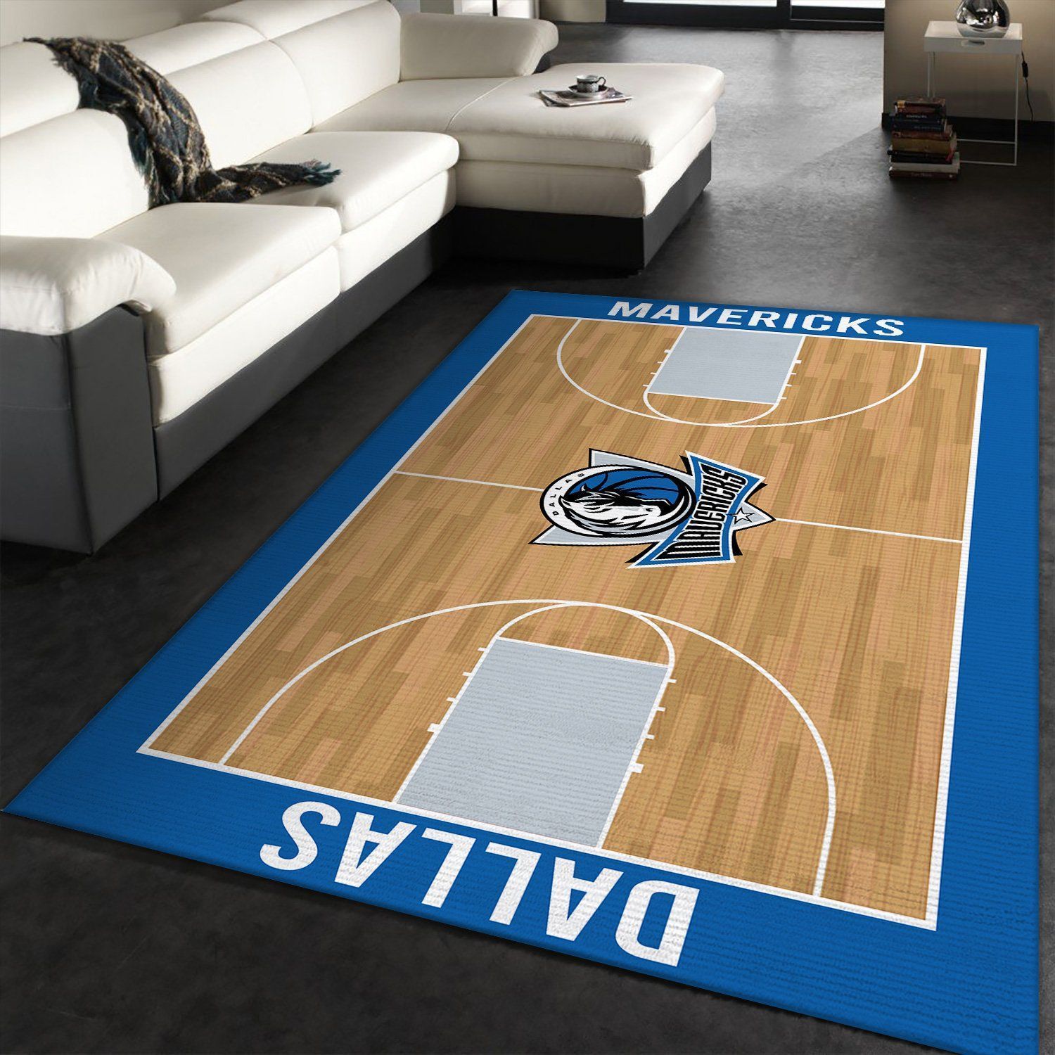 Dallas Mavericks Nba Rug Room Carpet Sport Custom Area Floor Home Decor - Indoor Outdoor Rugs