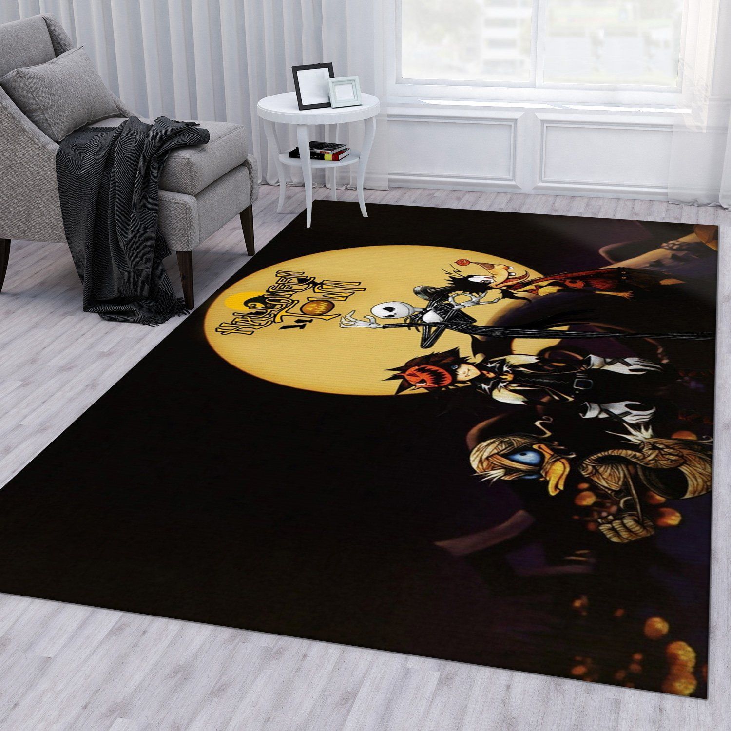 Nightmare Before Christmas Ver10 Area Rug For Christmas Living Room Rug US Gift Decor - Indoor Outdoor Rugs