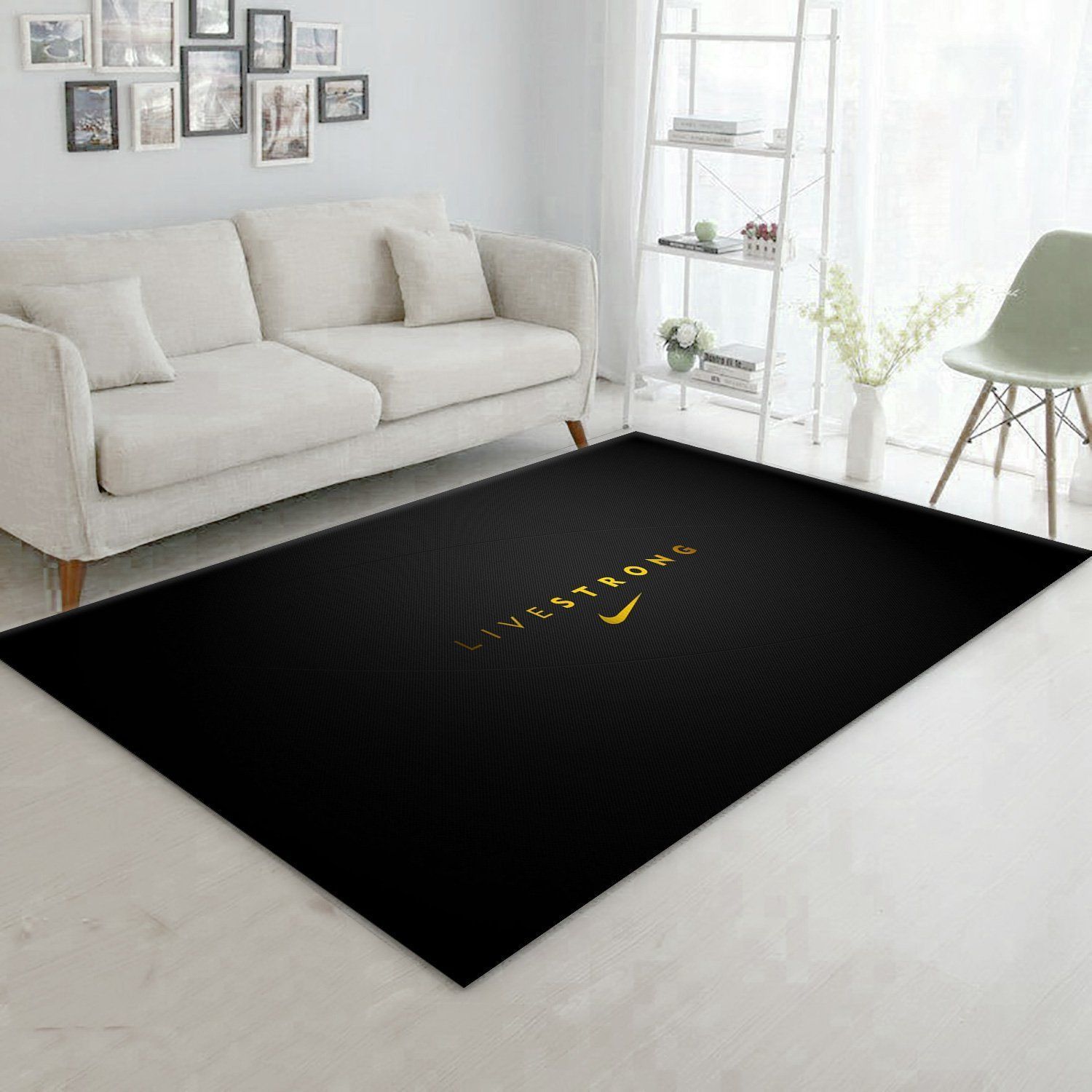 Nike Rug Bedroom Rug Christmas Gift US Decor - Indoor Outdoor Rugs