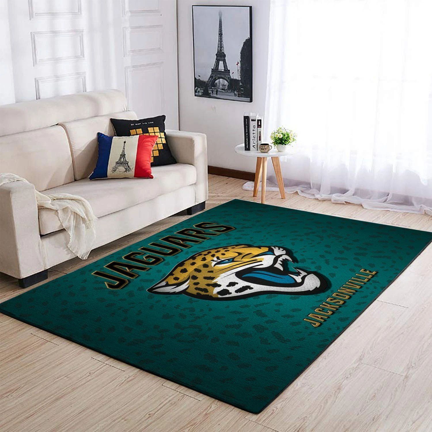 Jacksonville Jaguars Area Rug Nfl Football Floor Decor 1910071 - Indoor Outdoor Rugs