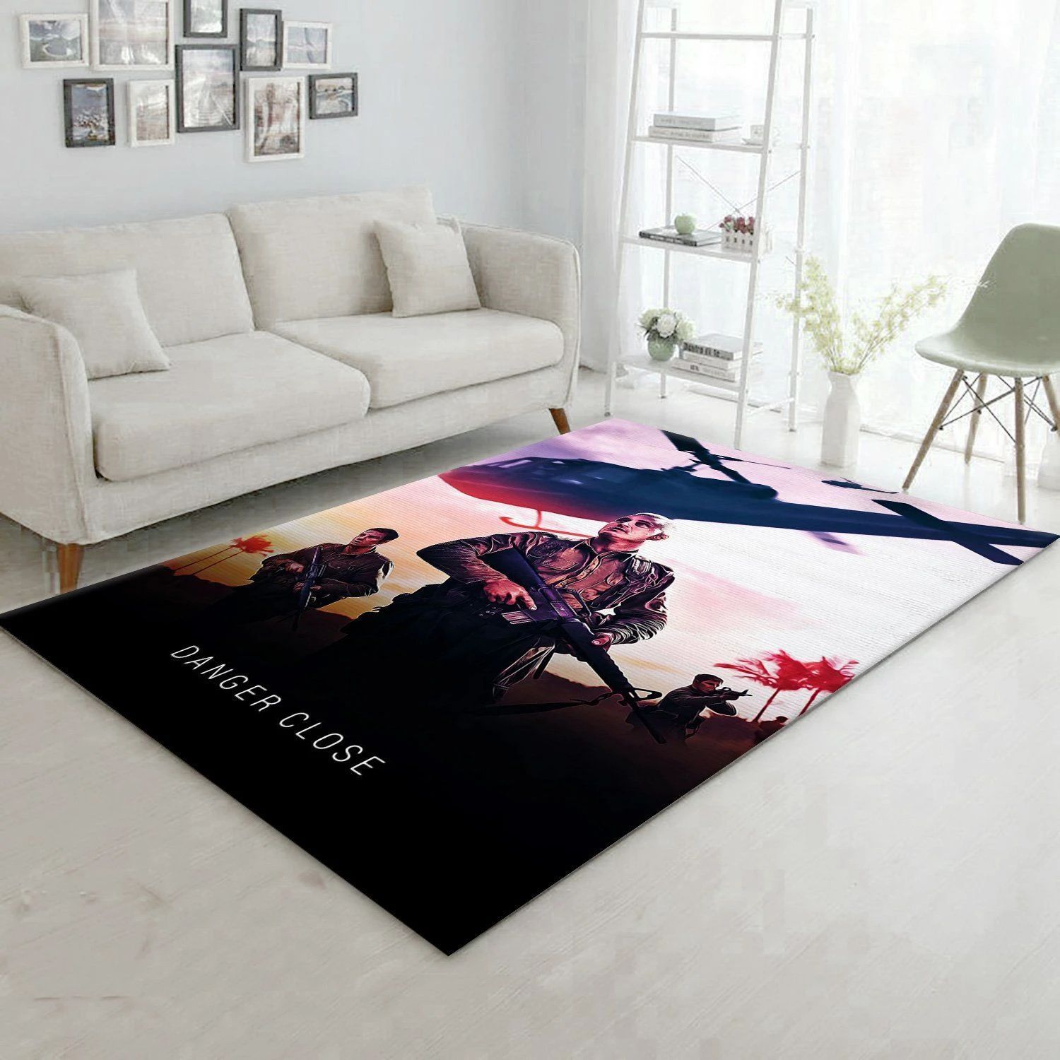 Danger Close 2019 Rug Art Painting Movie Rugs Family Gift US Decor - Indoor Outdoor Rugs