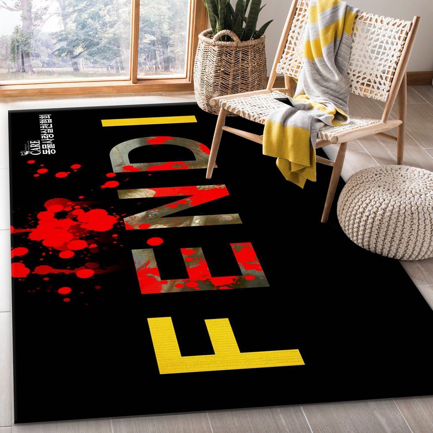 Fendi Area Rug Living Room Rug Home Decor Floor Decor - Indoor Outdoor Rugs