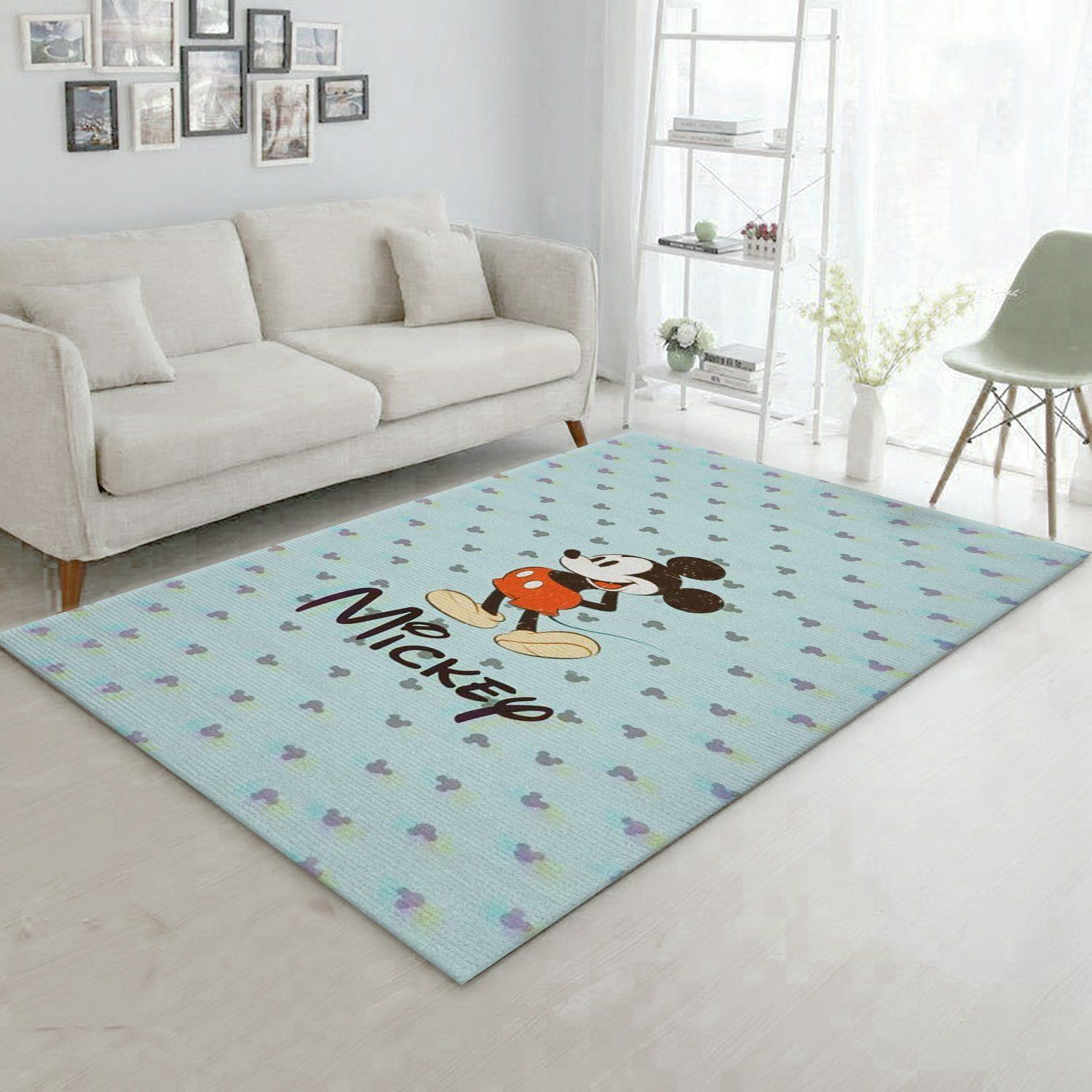 Mickey Mouse Disney Rug Bedroom Christmas Gift US Decor - Indoor Outdoor Rugs