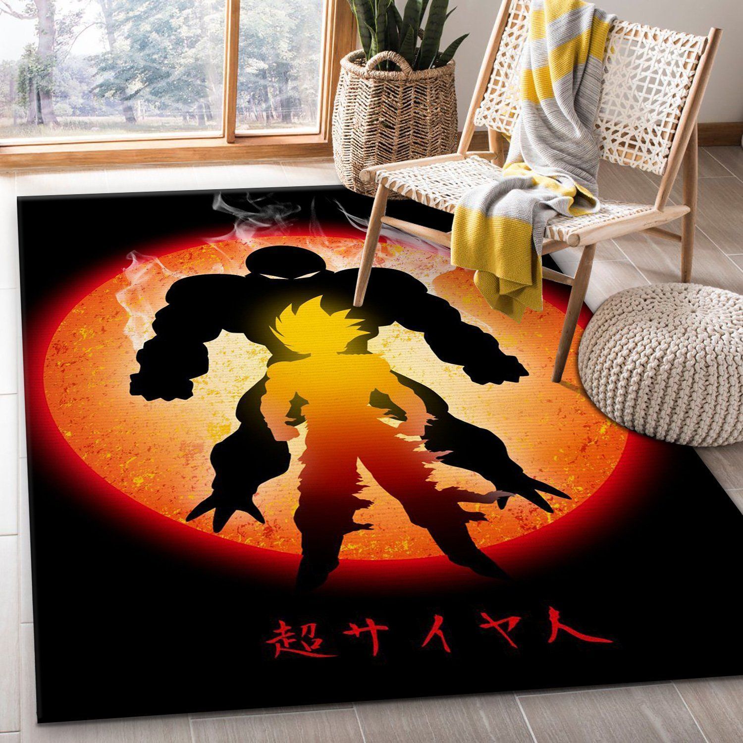 The Great Saiyan Area Rug For Christmas, Bedroom, US Gift Decor - Indoor Outdoor Rugs