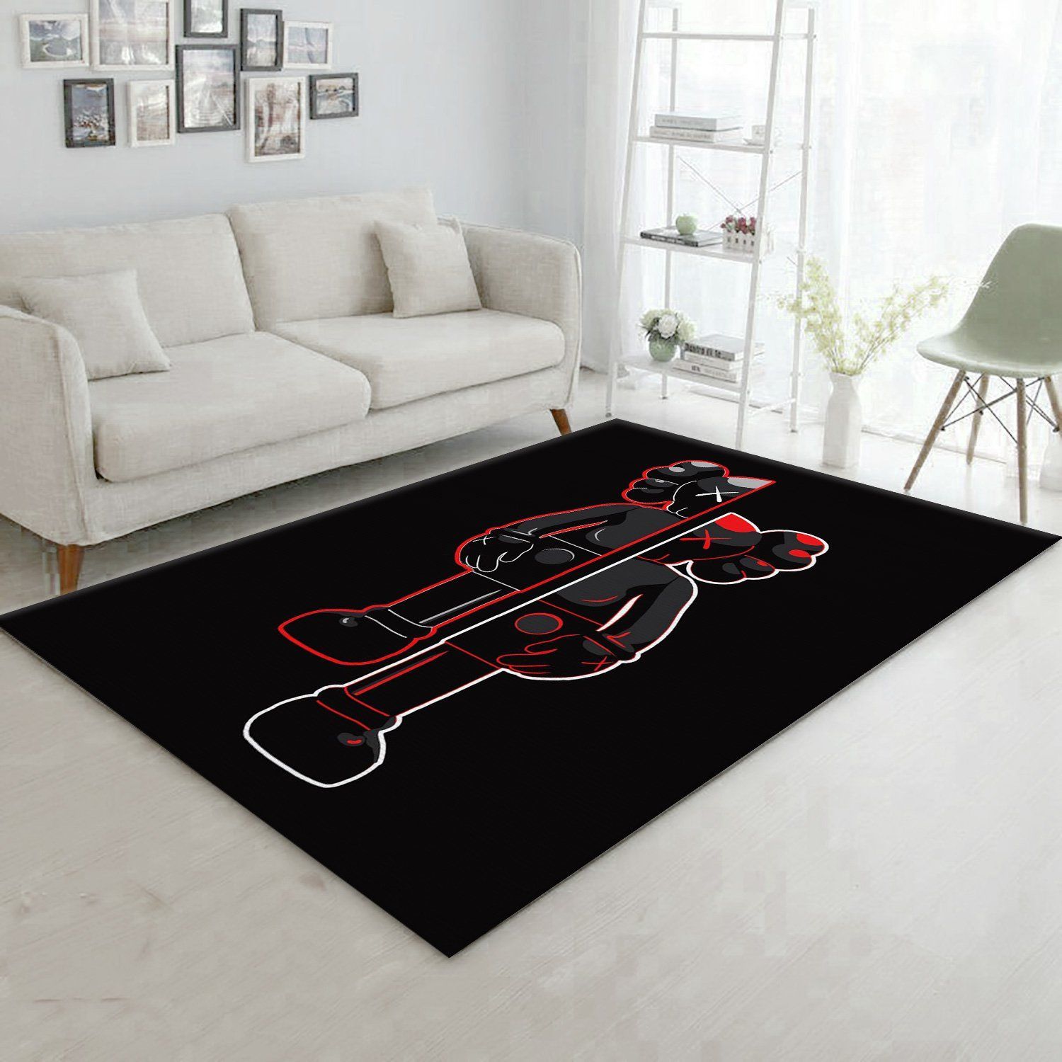 Kaws Area Rugs Living Room Rug Christmas Gift US Decor - Indoor Outdoor Rugs