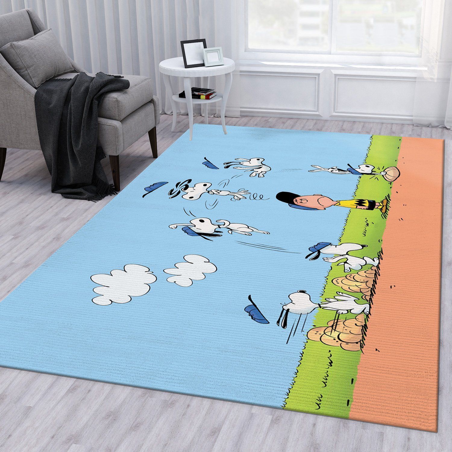 Snoopy Ver3 Rug Bedroom Rug Family Gift US Decor - Indoor Outdoor Rugs