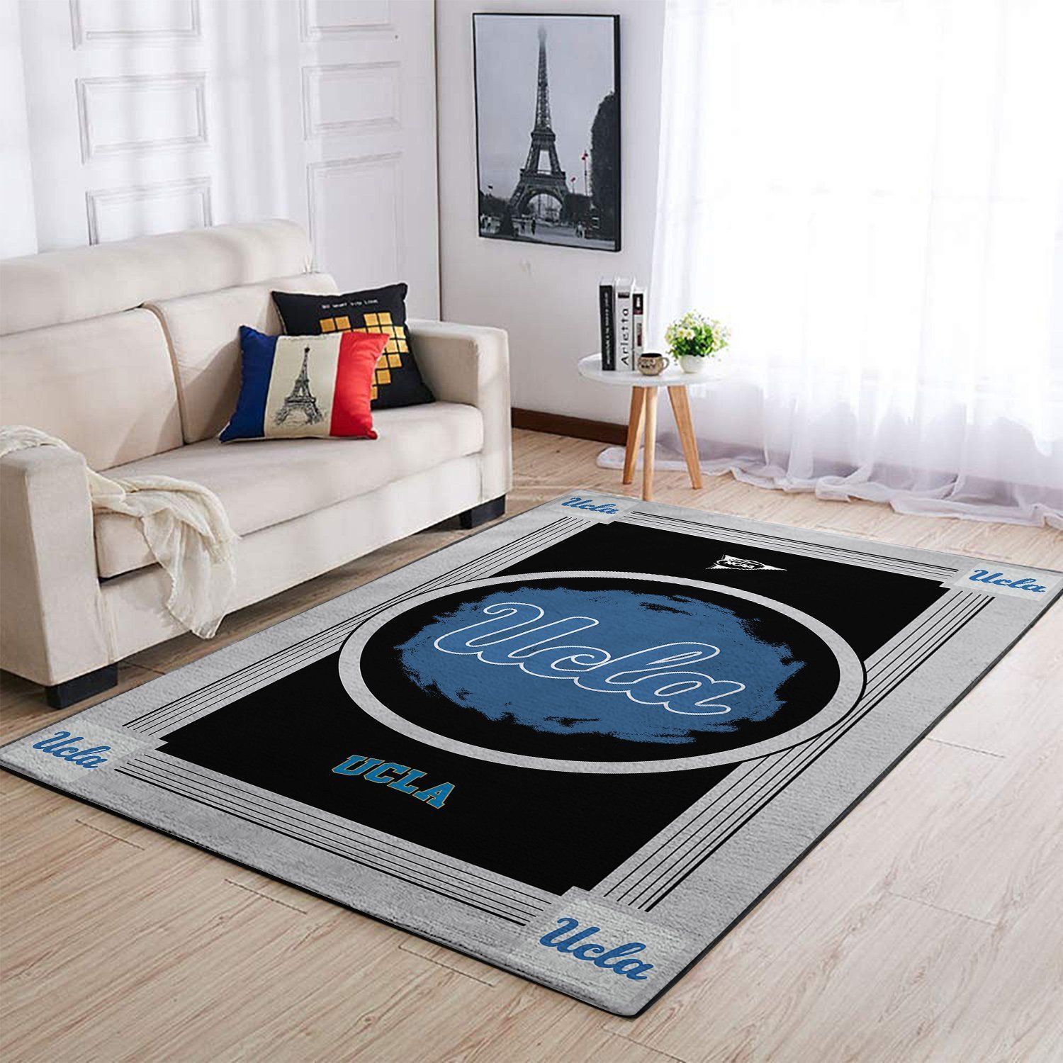 Ucla Bruins Ncaa Team Logo Nice Gift Home Decor Rectangle Area Rug - Indoor Outdoor Rugs