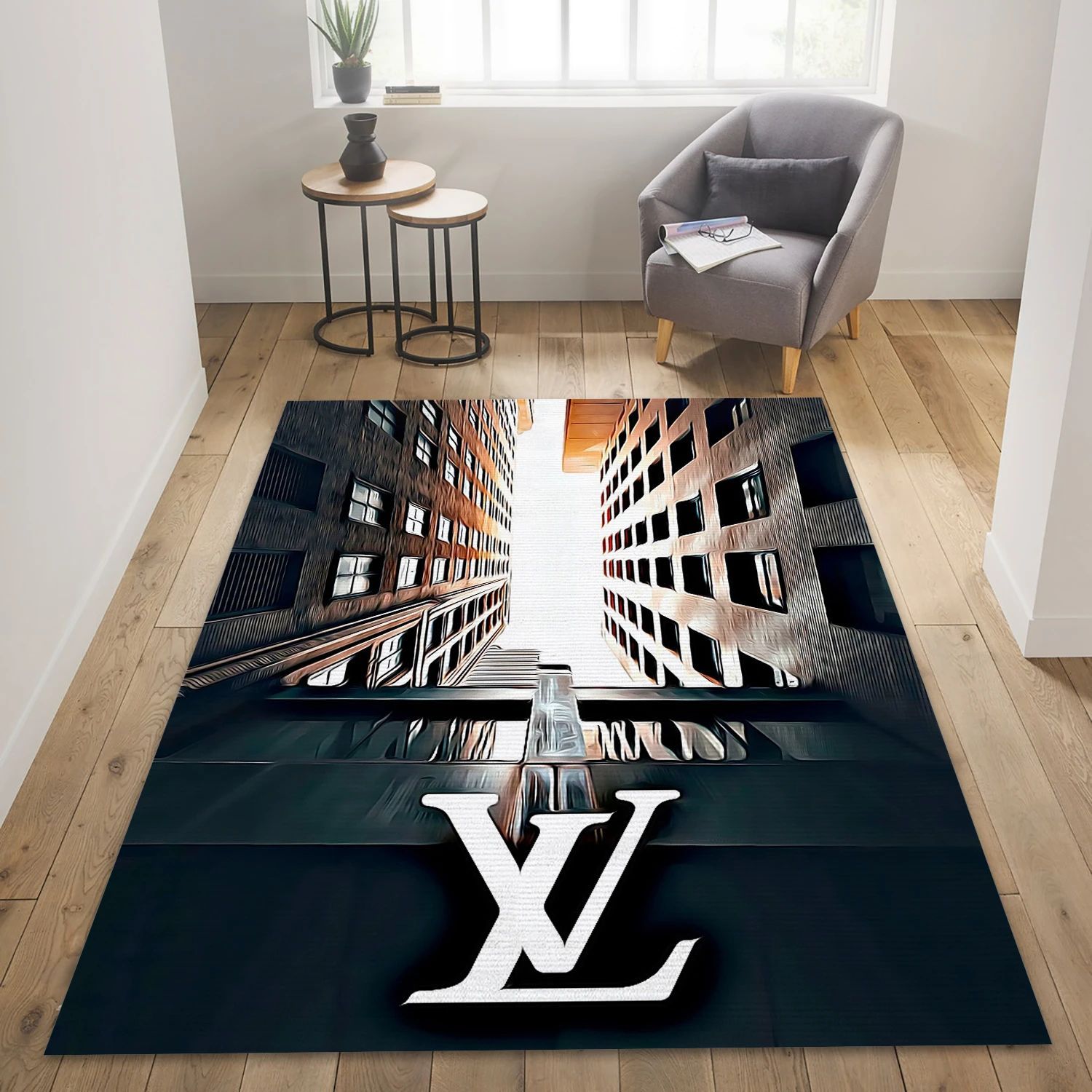 Louis Vuitton Fashion Art , Living Room Rug - Home Decor  Floor Decor - Indoor Outdoor Rugs