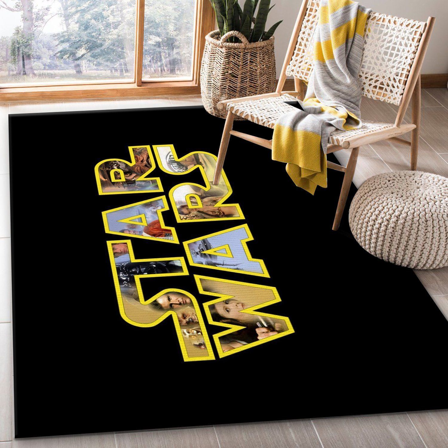 Star War Ver18 Christmas Gift Rug Bedroom Rug Home Decor Floor Decor - Indoor Outdoor Rugs