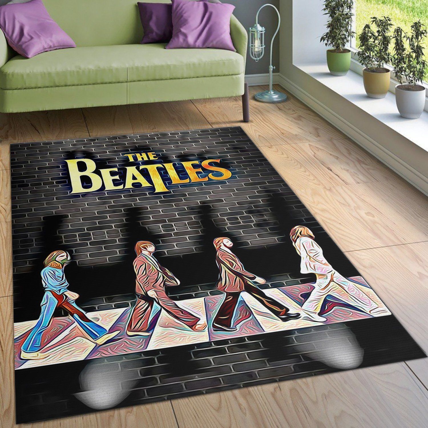 The Beatles Premium Area Rug Living Room Rug Home US Decor - Indoor Outdoor Rugs