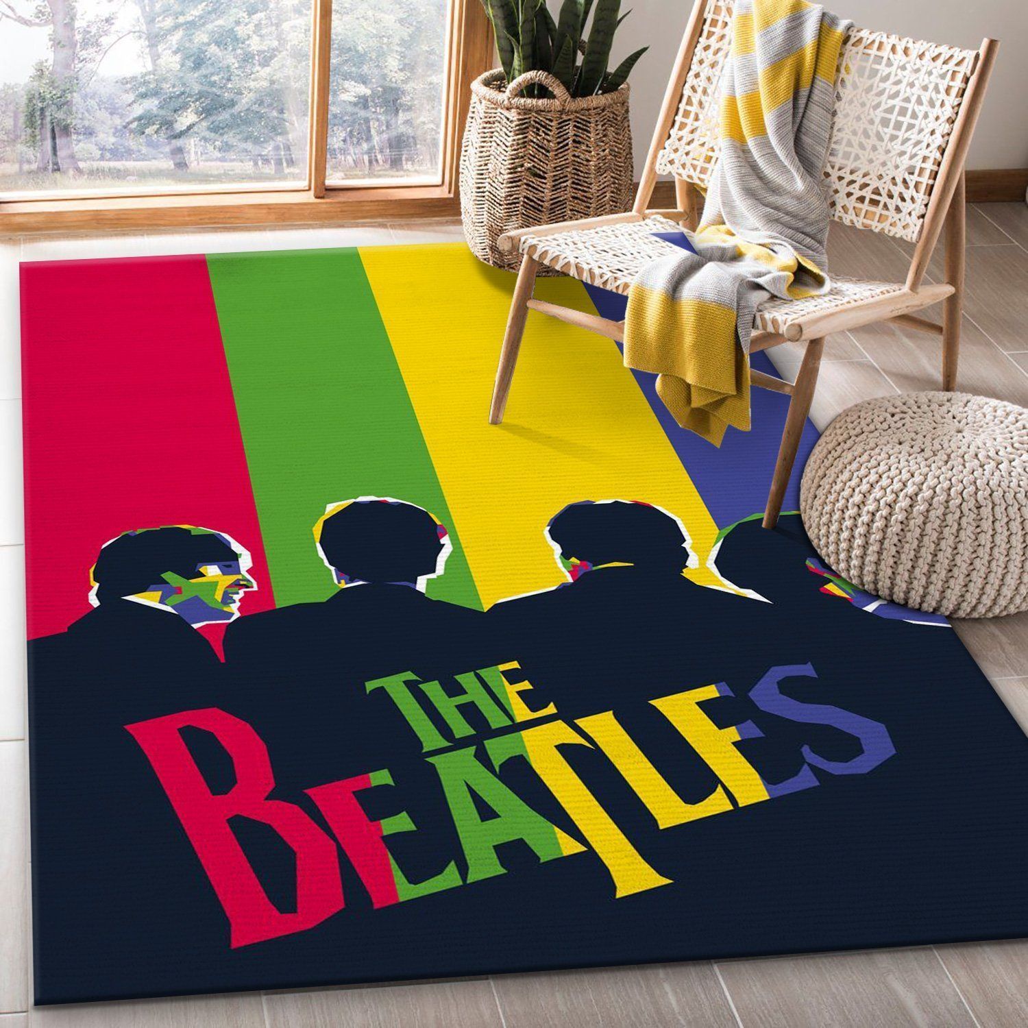 The Beatles Rug Living Room Rug US Gift Decor - Indoor Outdoor Rugs