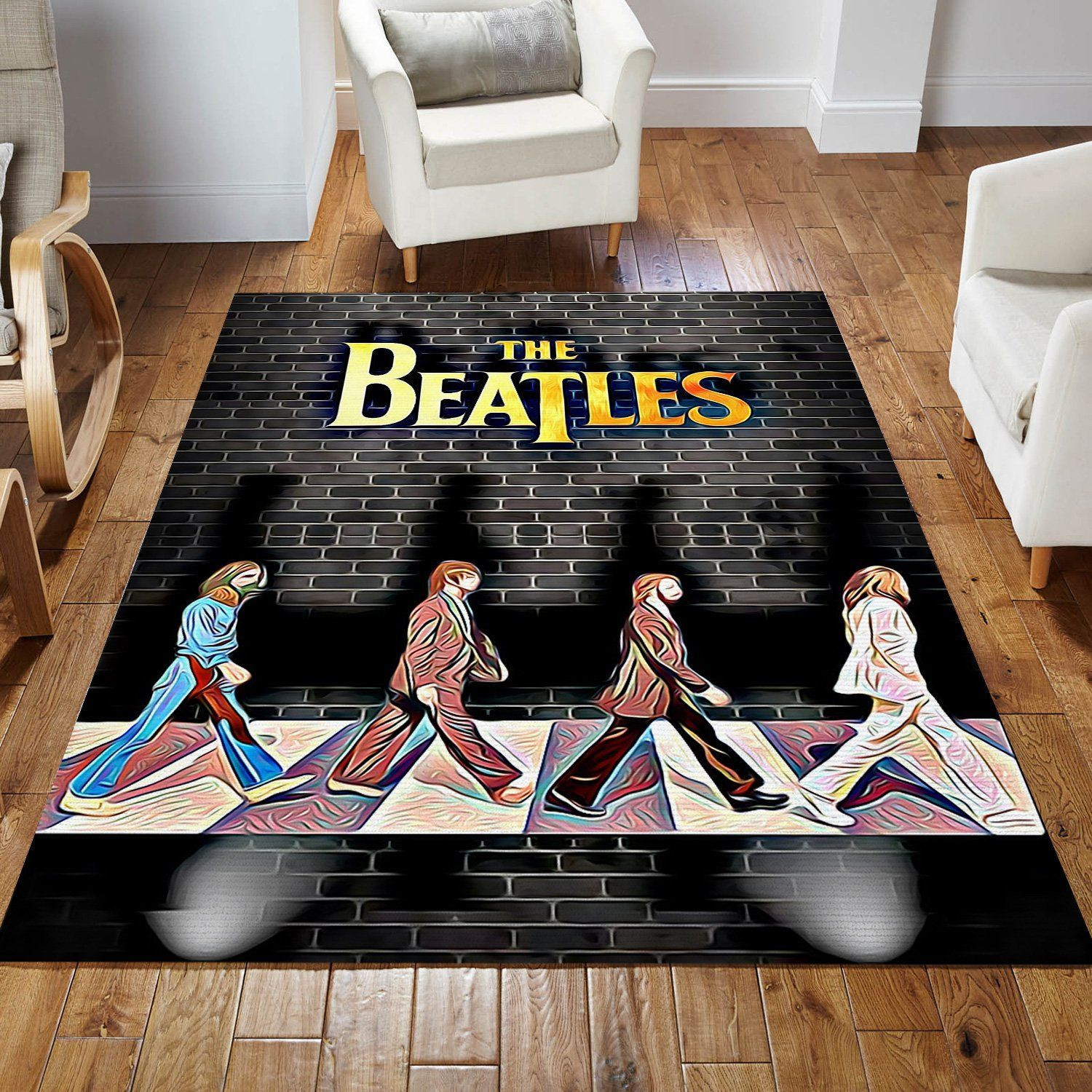 The Beatles Premium Area Rug Living Room Rug Home US Decor - Indoor Outdoor Rugs