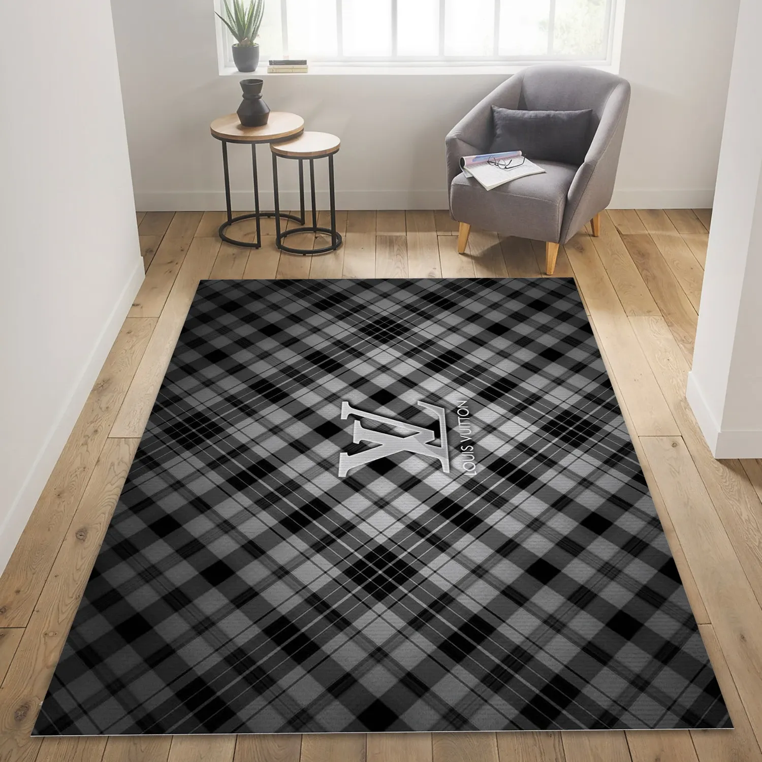 Burberry Ft Louis Vuitton Fashion Brand Area Rug, Living Room Rug - US Decor - Indoor Outdoor Rugs