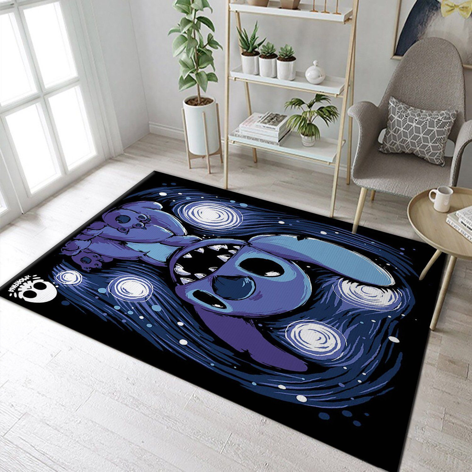 Starry Stitch Area Rug, Kitchen Rug, US Gift Decor - Indoor Outdoor Rugs