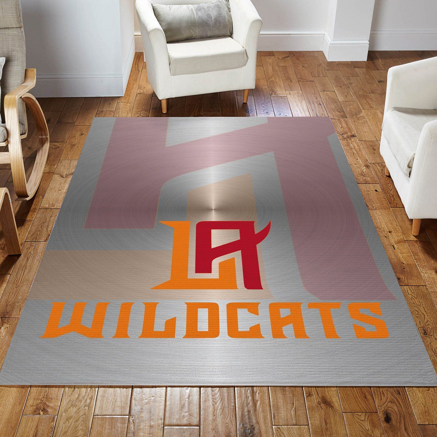 La Wildcats Xfl Nfl Area Rug Living Room Rug Home US Decor - Indoor Outdoor Rugs