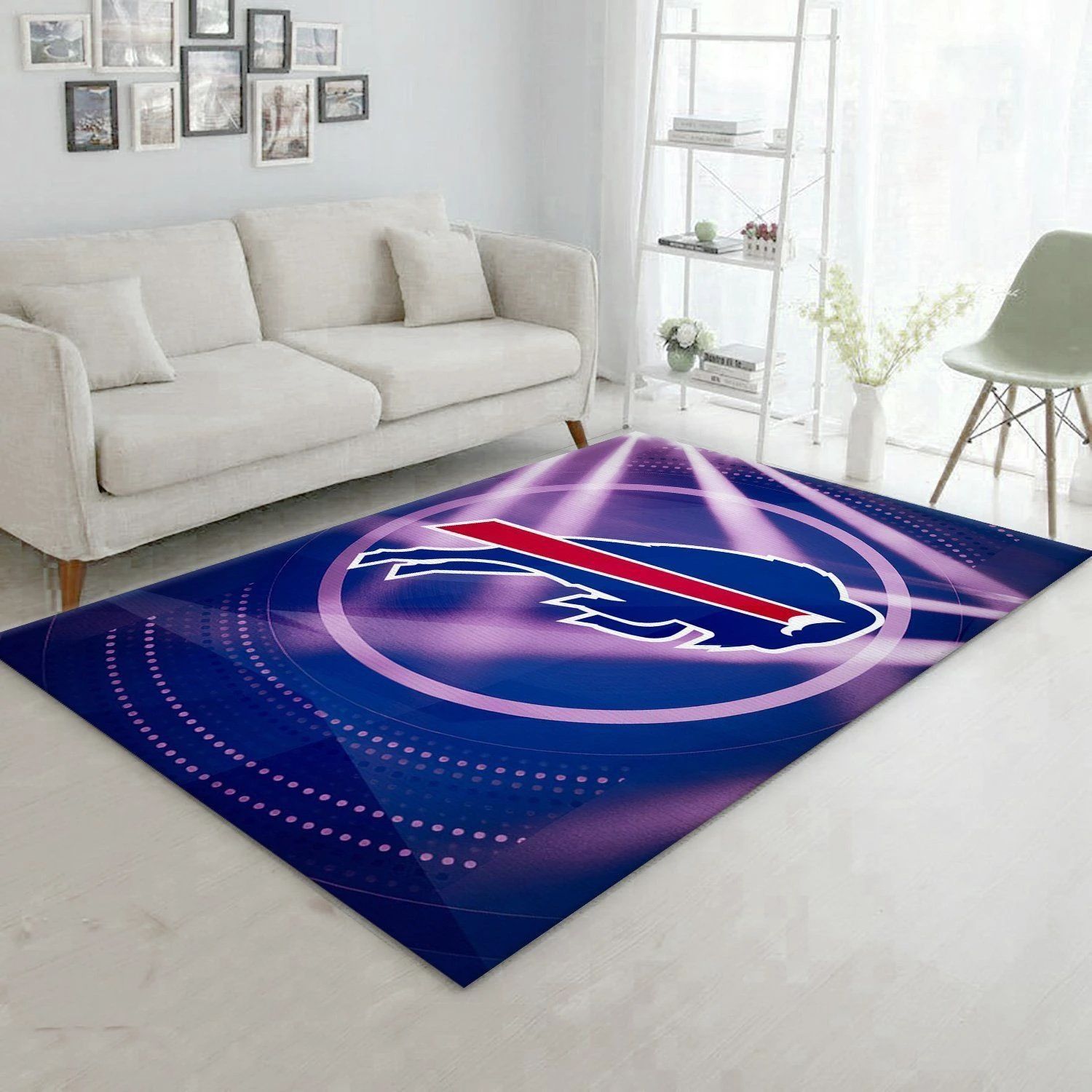 Buffalo Bills NFL Rug Bedroom Rug Christmas Gift US Decor - Indoor Outdoor Rugs