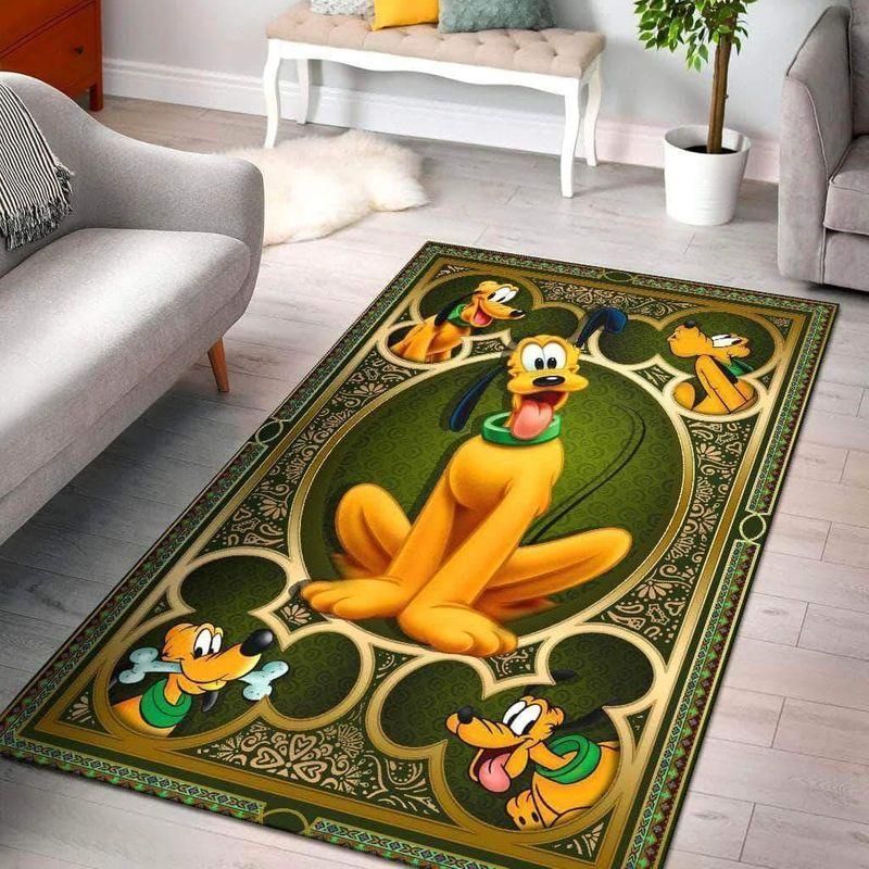 Pluto Disney Living Room Area Rug,  Kitchen Rug,  Christmas Gift US Decor - Indoor Outdoor Rugs