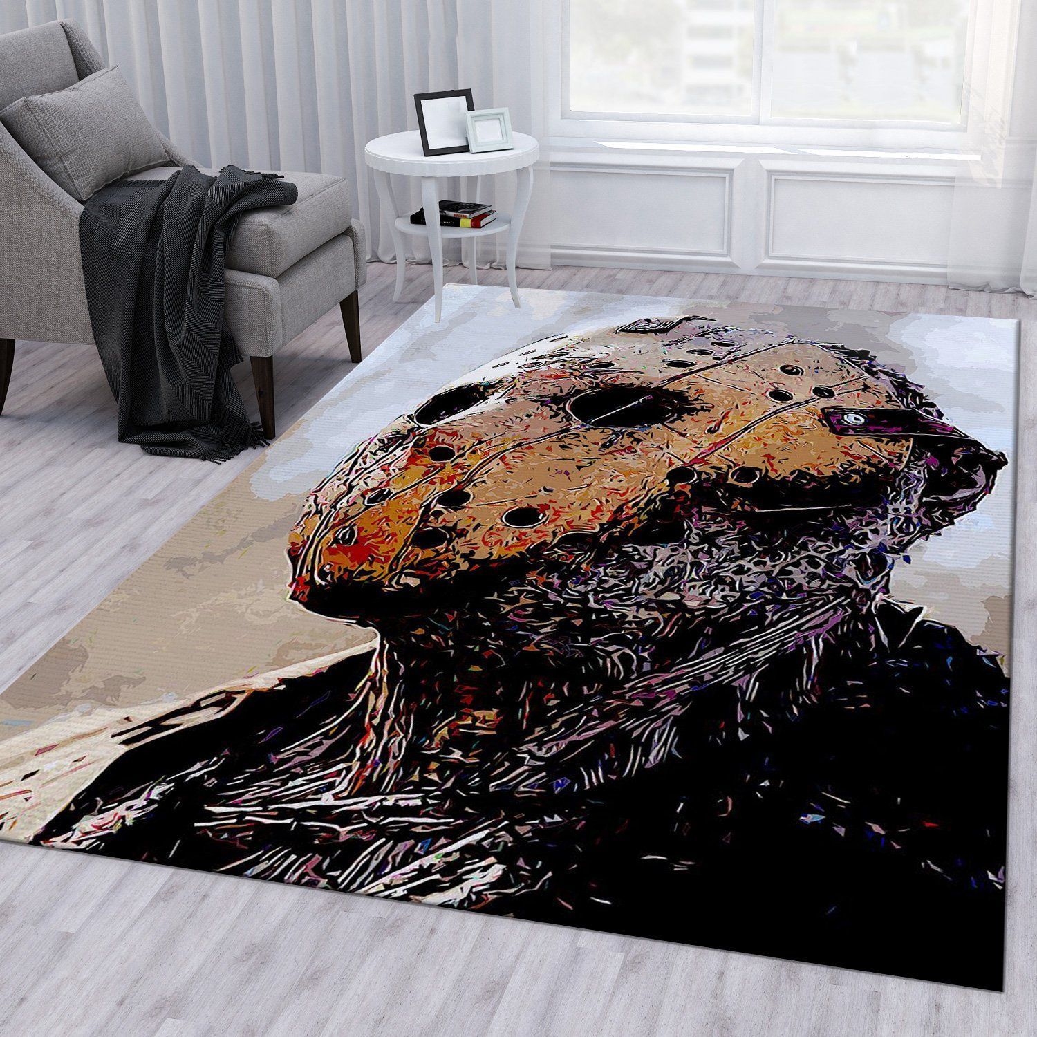 Jason Vectorart Area Rug Living Room Rug Home US Decor - Indoor Outdoor Rugs