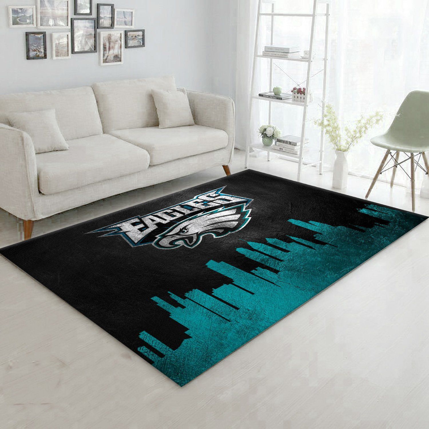 Philadelphia Eagles NFL Area Rug For Christmas, Kitchen Rug, Home US Decor - Indoor Outdoor Rugs