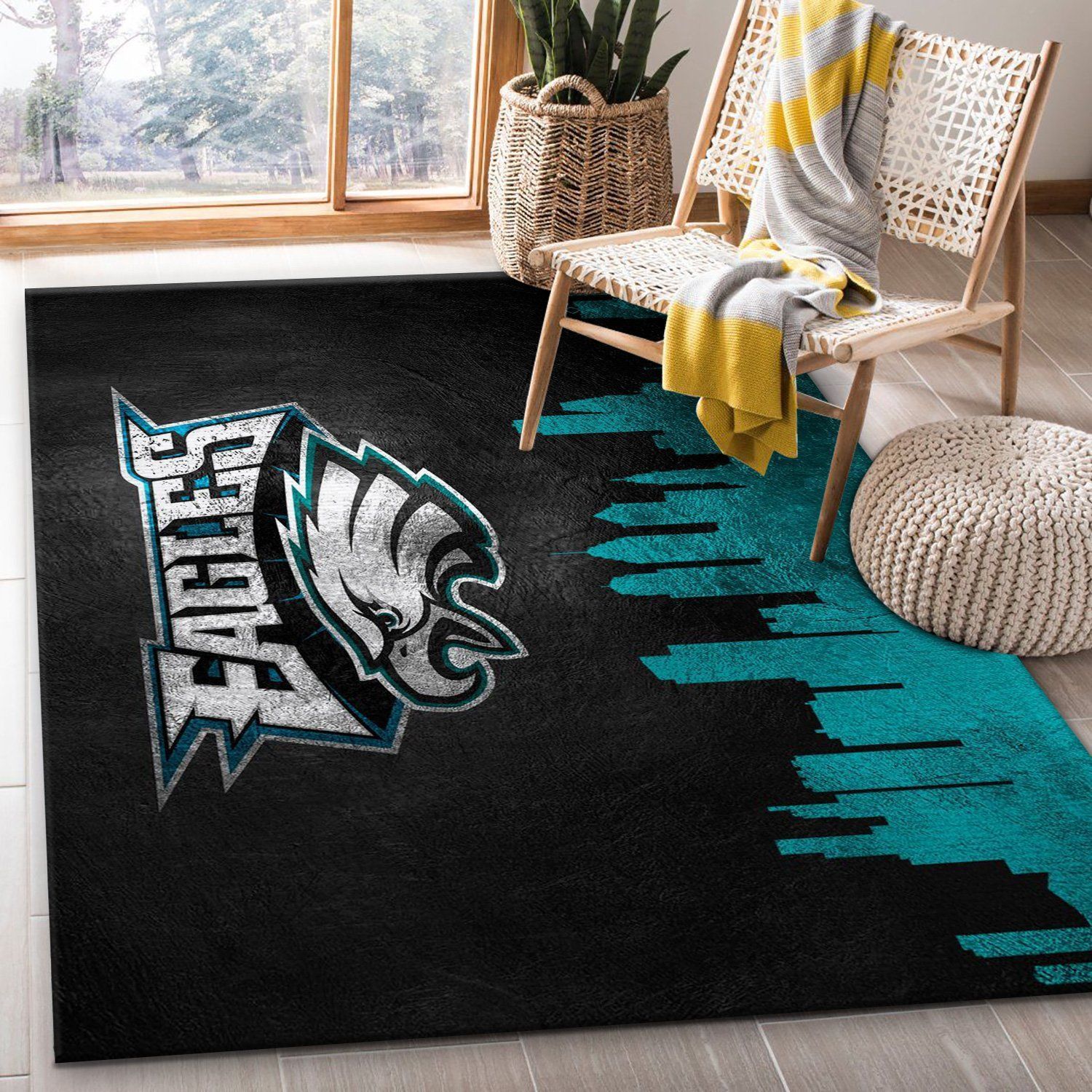 Philadelphia Eagles NFL Area Rug For Christmas, Kitchen Rug, Home US Decor - Indoor Outdoor Rugs