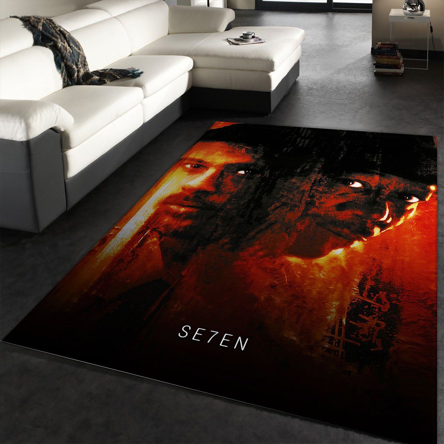 Se7en Area Rug Movie Rug Home US Decor - Indoor Outdoor Rugs