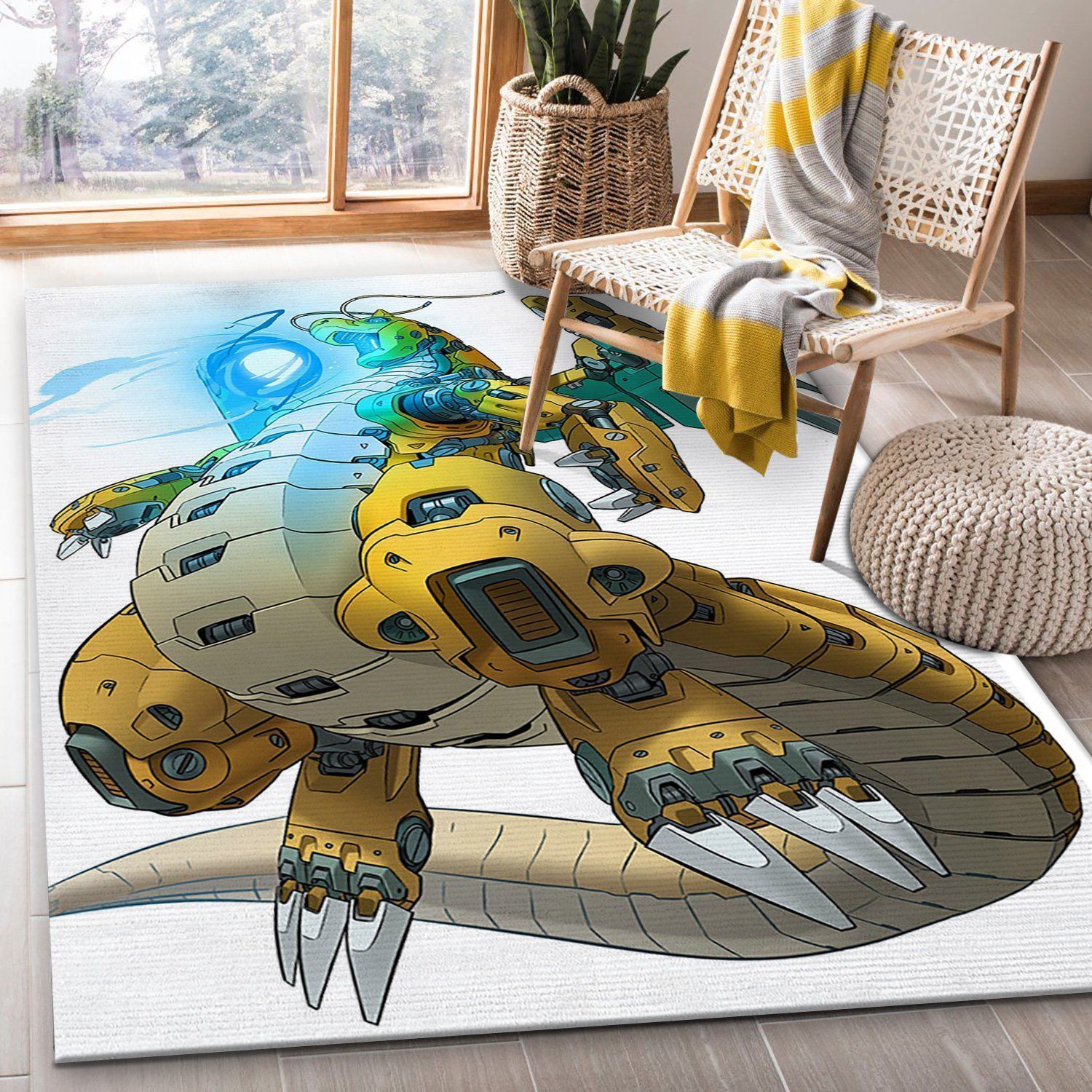 Guillem Ferrer Dragonite Disney Area Rug, Living Room Rug, Home Decor - Indoor Outdoor Rugs