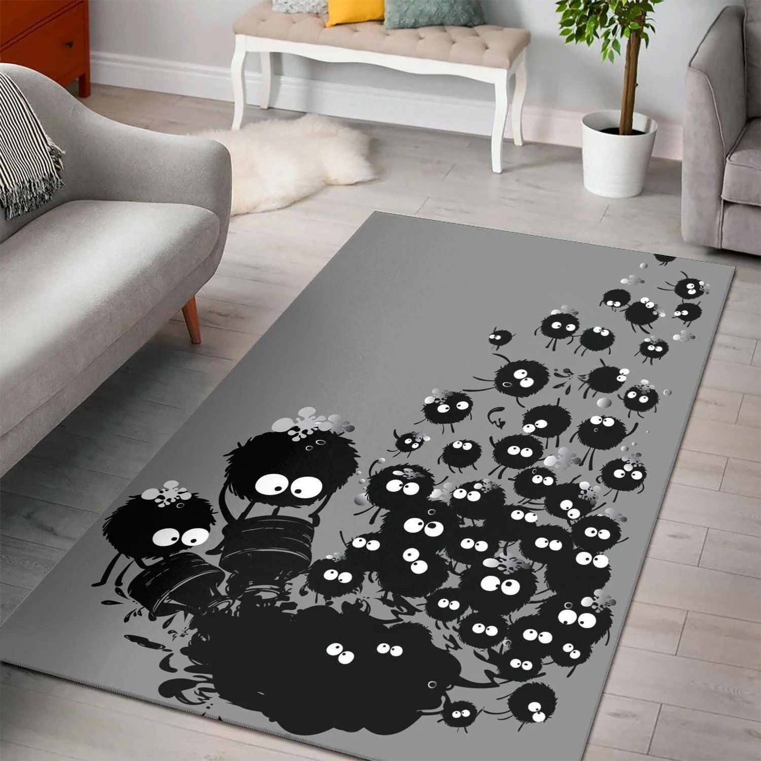 Big Family  Area Rug , Room Decor, Floor Decor Home Decor - Indoor Outdoor Rugs