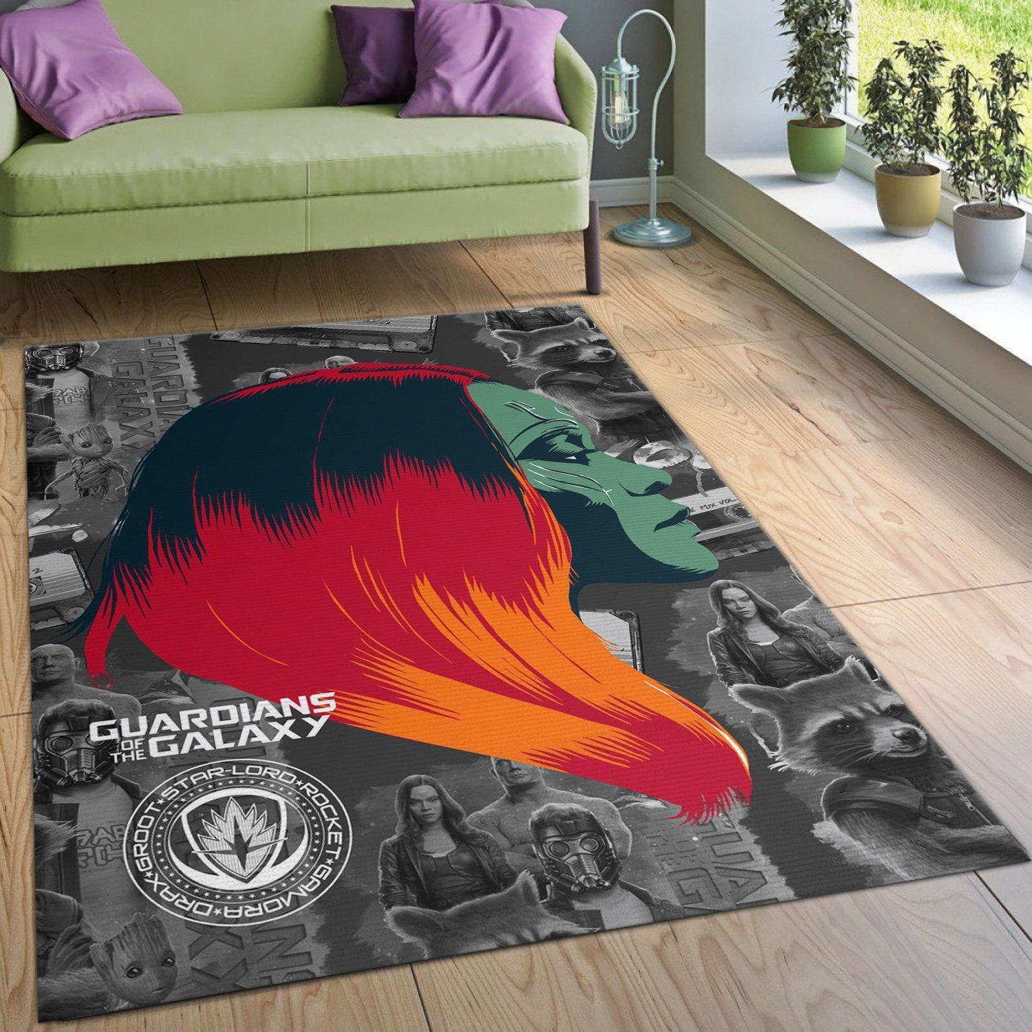 Gamora Rug Bedroom Rug Home Decor Floor Decor - Indoor Outdoor Rugs