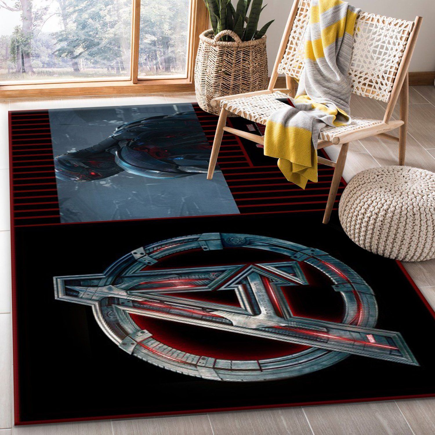 Avenger Ver4 Area Rug For Christmas Living Room Rug US Gift Decor - Indoor Outdoor Rugs