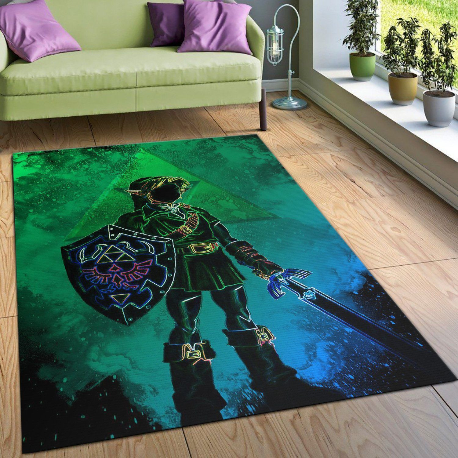 The Soul Of Time Manga Hero Area Rug, Kitchen Rug, Home US Decor - Indoor Outdoor Rugs