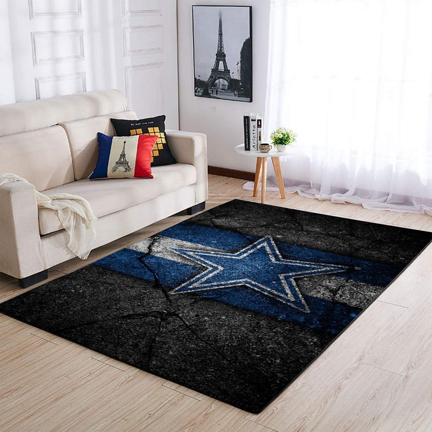 Dallas Cowboys Area Rug Nfl Football Floor Decor 1910079 - Indoor Outdoor Rugs