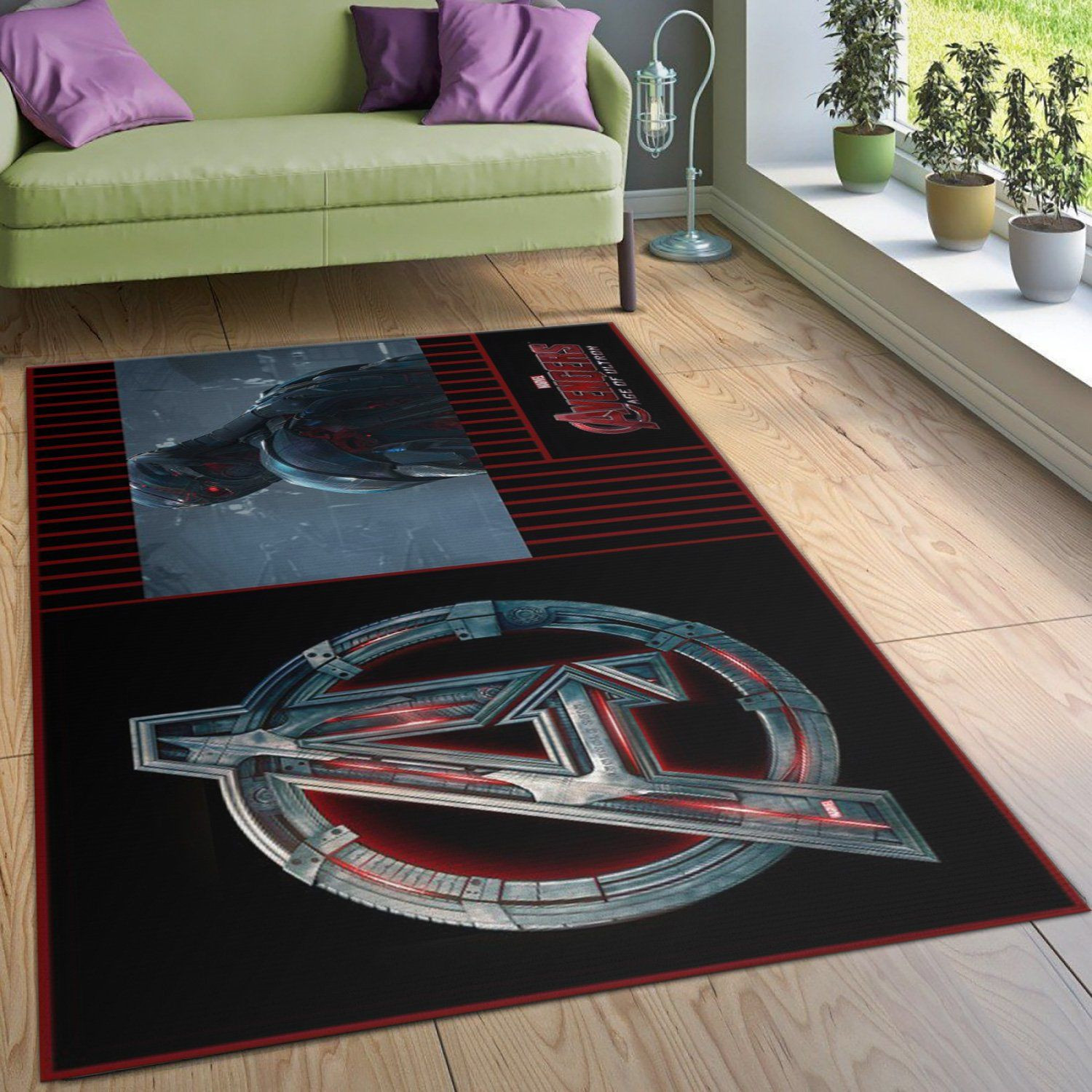 Avenger Ver4 Area Rug For Christmas Living Room Rug US Gift Decor - Indoor Outdoor Rugs