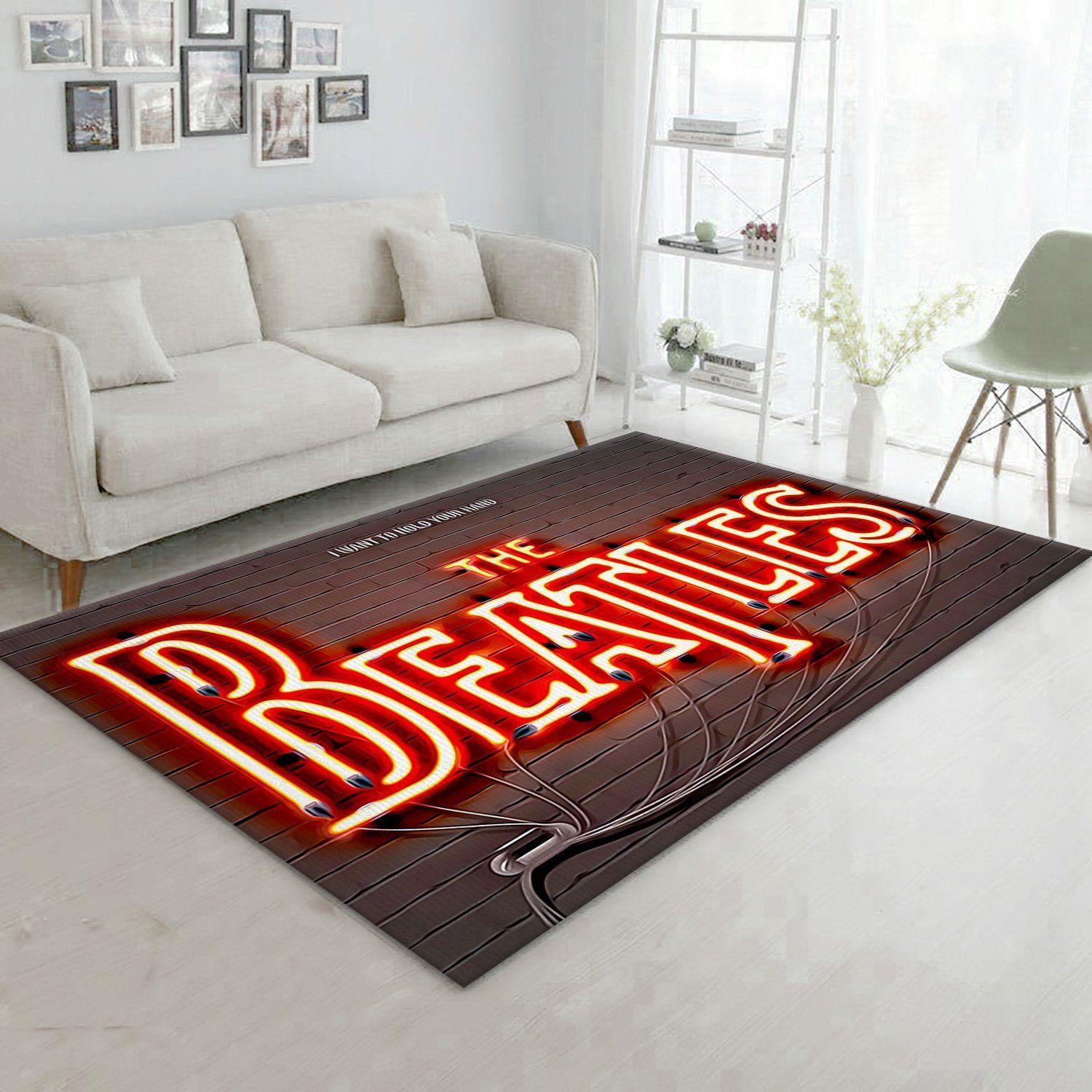 The Beatles Rug Living Room Rug Home Decor Floor Decor - Indoor Outdoor Rugs