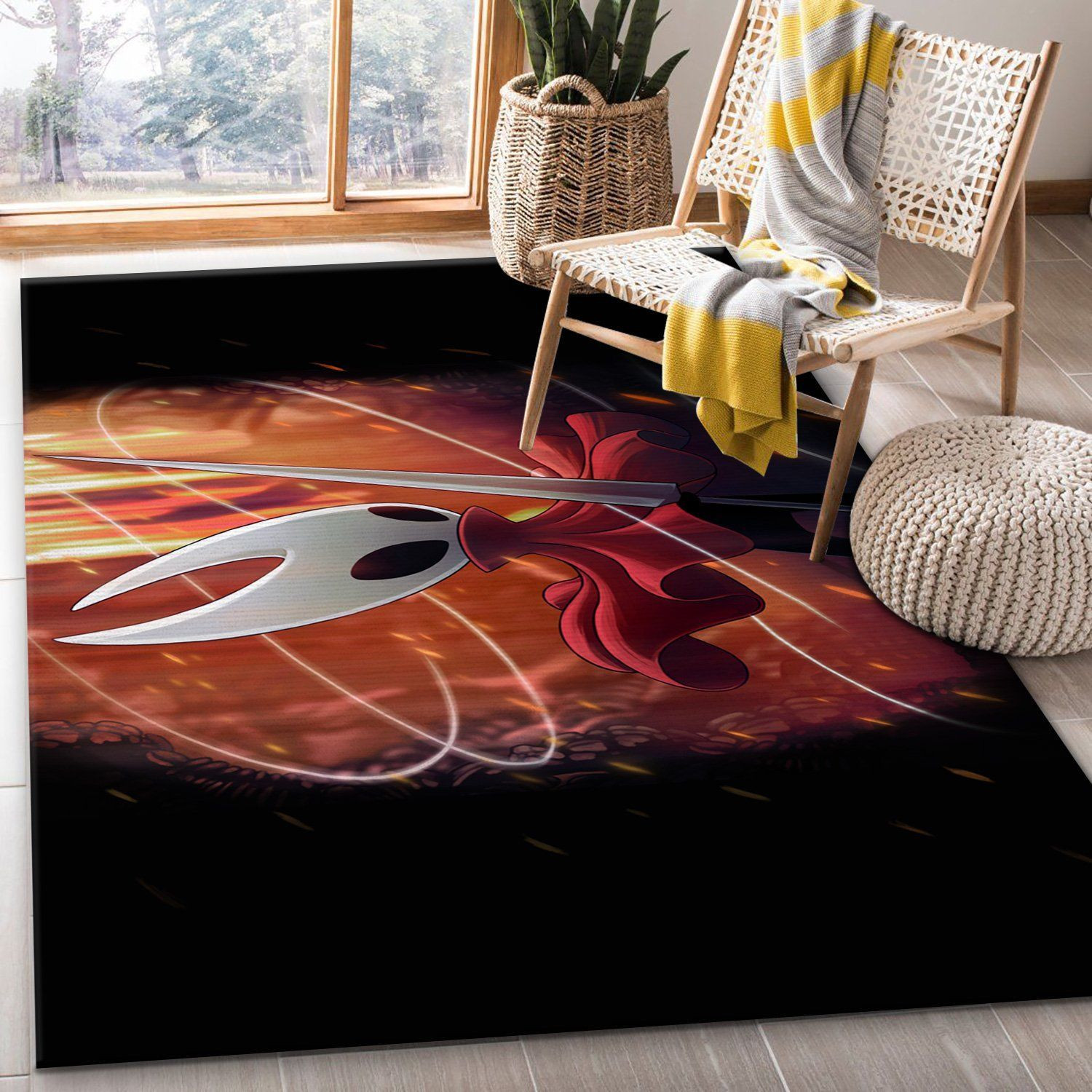 Hollow Knight Ver17 Gaming Area Rug Bedroom Rug Christmas Gift US Decor - Indoor Outdoor Rugs