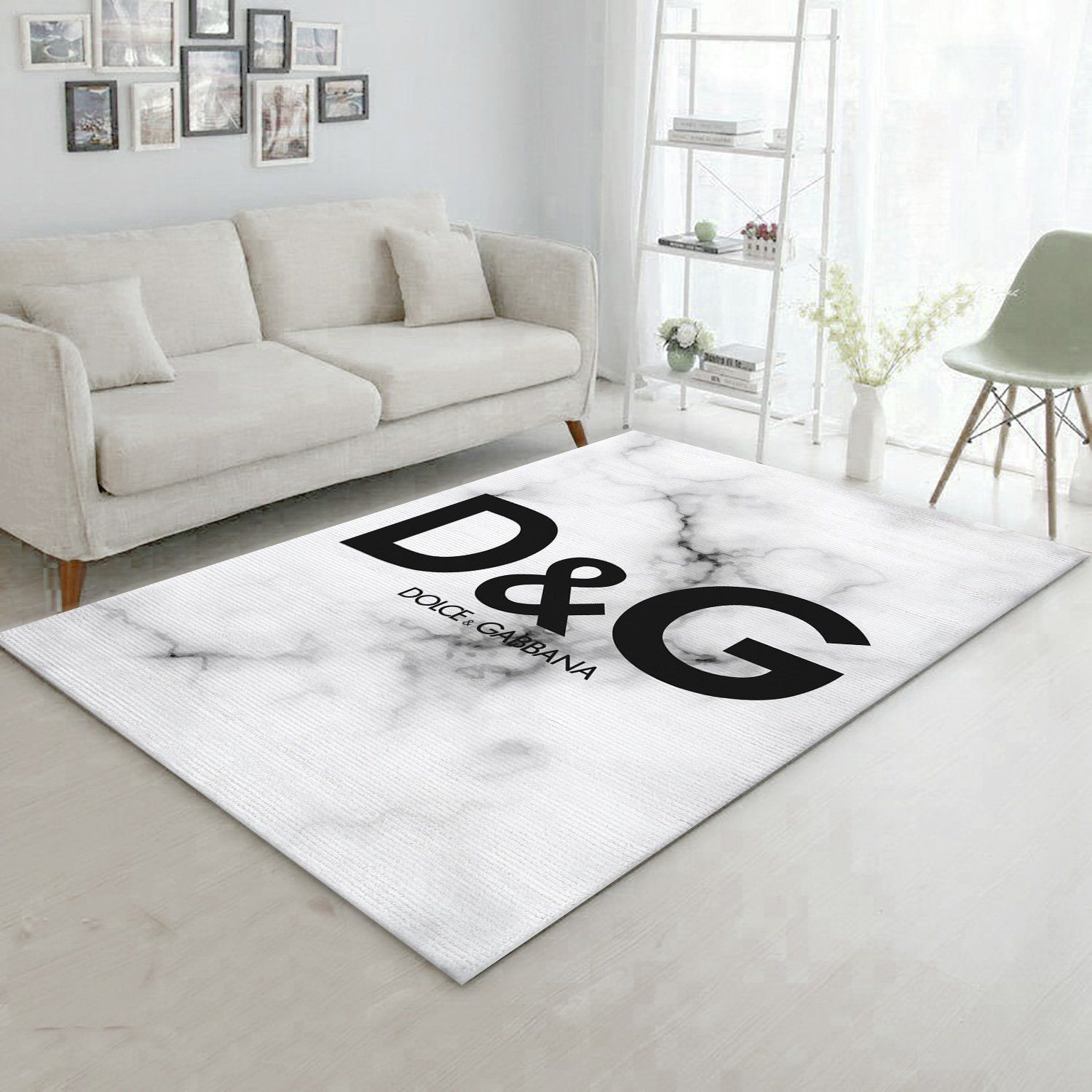 Dolce And Gabbana Area Rug Fashion Brand Rug Home Decor Floor Decor - Indoor Outdoor Rugs