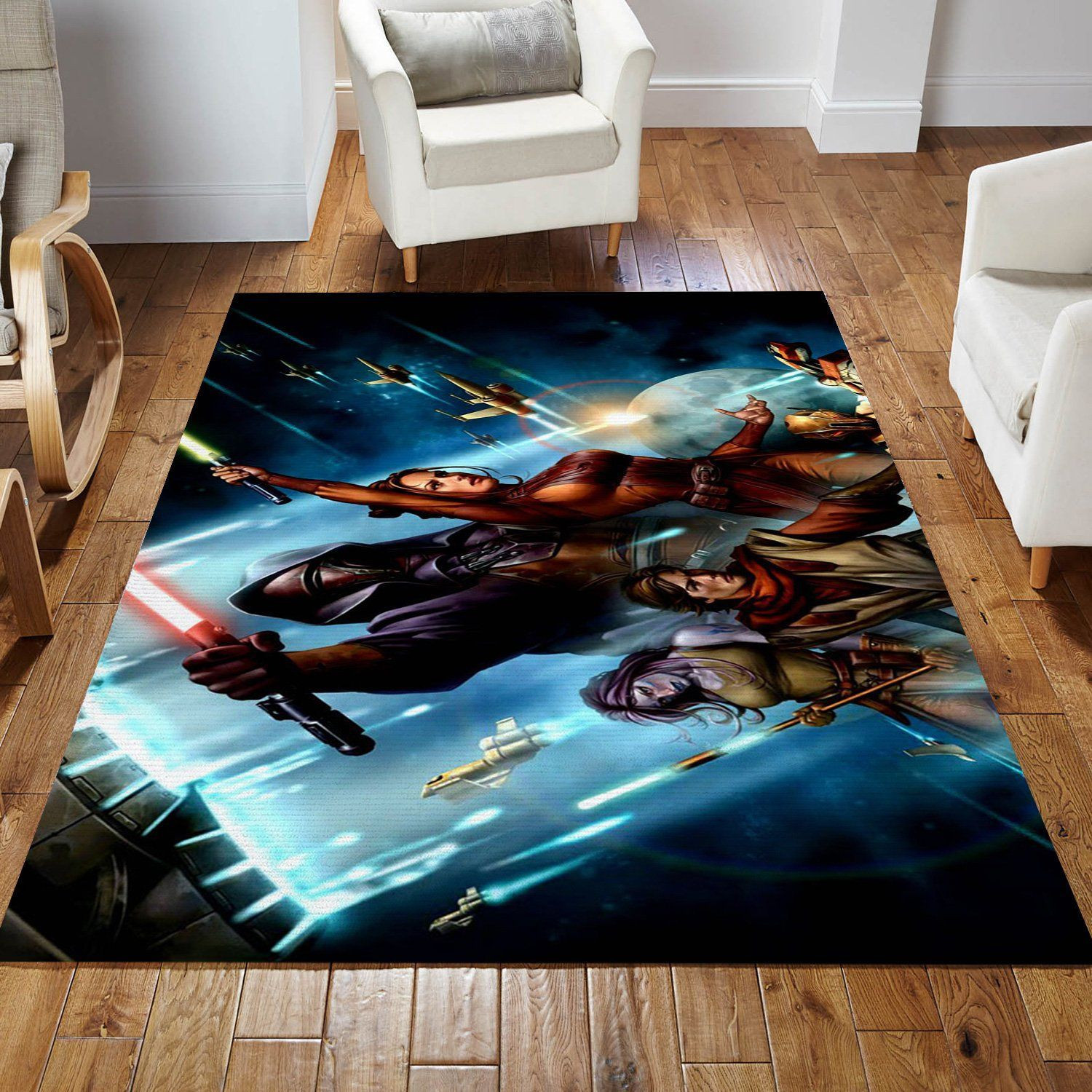 Adventure Disney Fighting Area Rug For Christmas Living Room Rug Home Decor Floor Decor - Indoor Outdoor Rugs