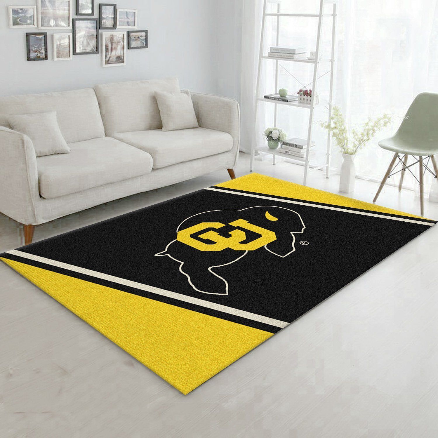 College Spirit Colorado Sport Area Rug Team Logo Christmas Gift US Decor - Indoor Outdoor Rugs